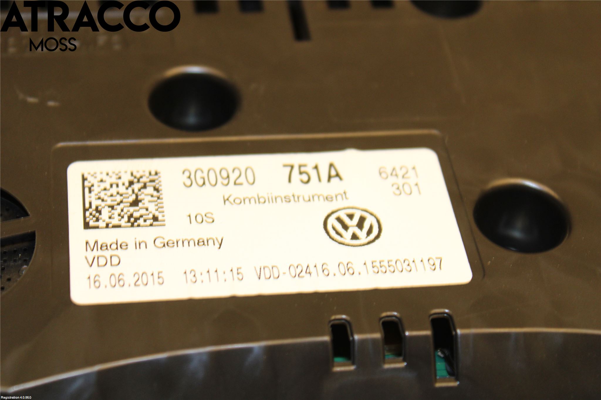 Volkswagen VW PASSAT 15-19 Instr Kombinert