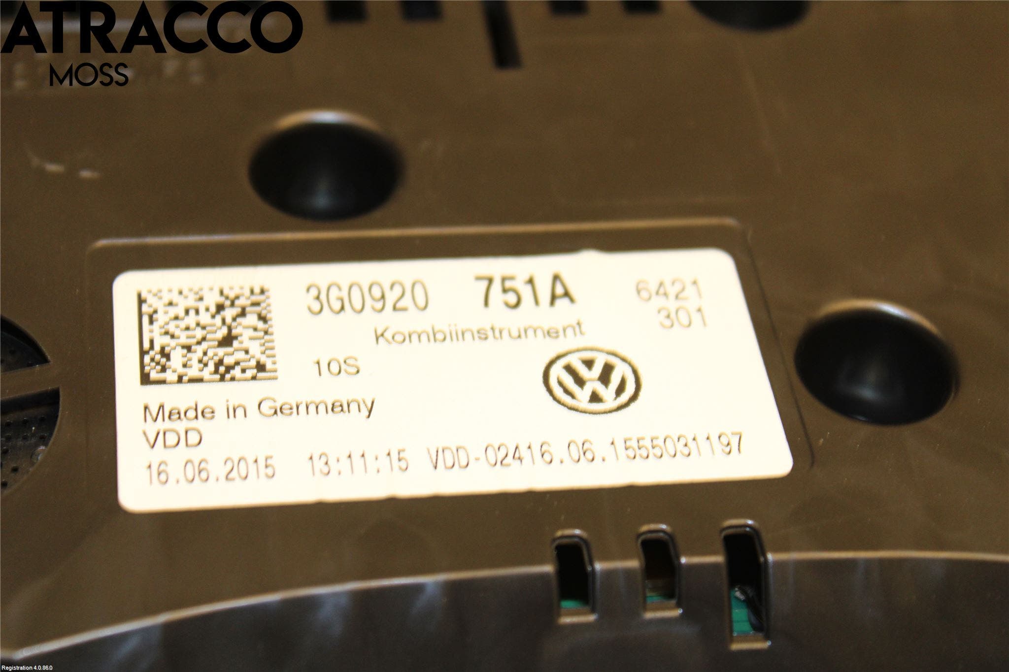 Volkswagen VW PASSAT 15-19 Instr Kombinert