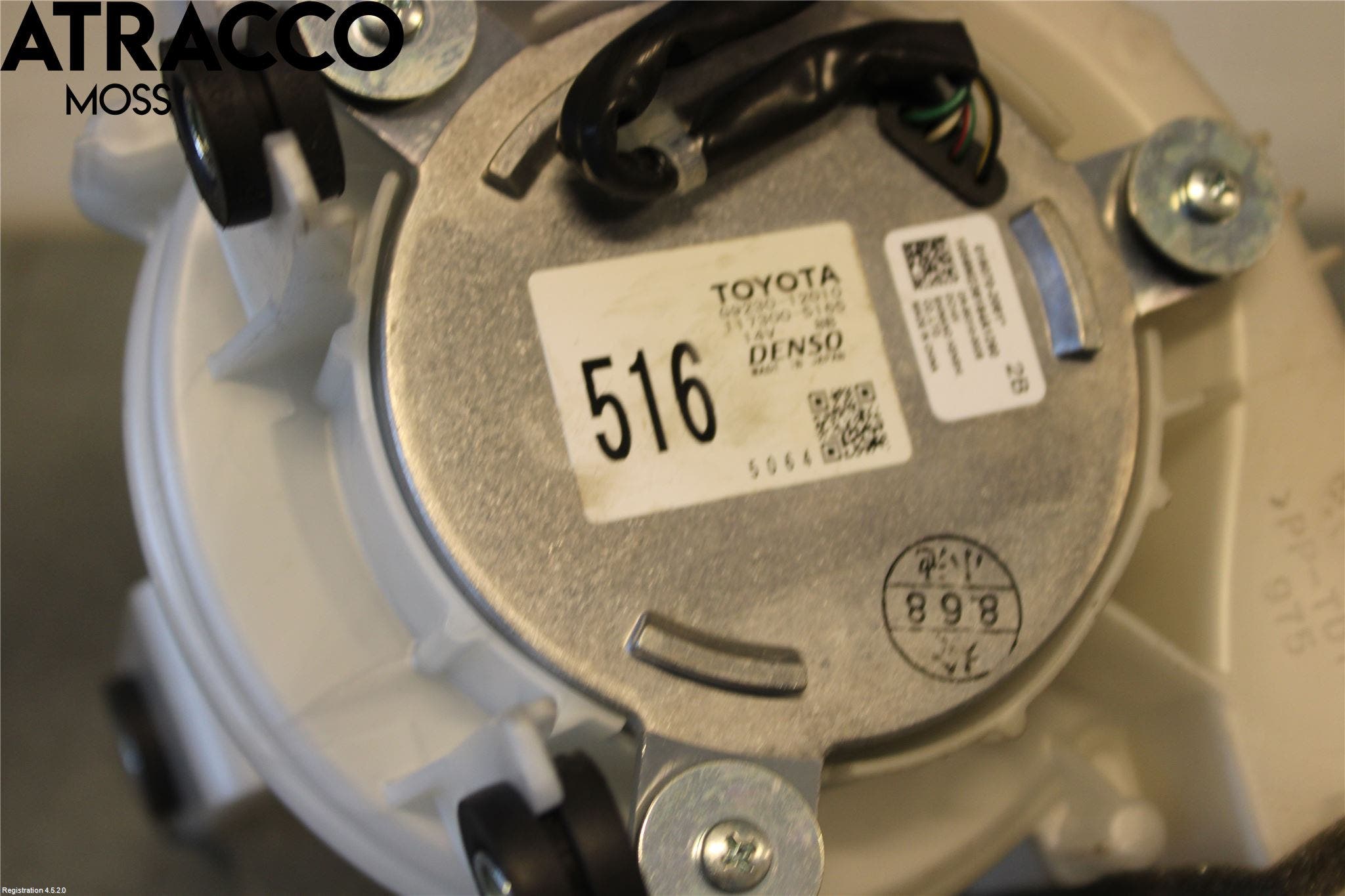 Toyota AURIS 13-19 Varmeapparat Viftemotor