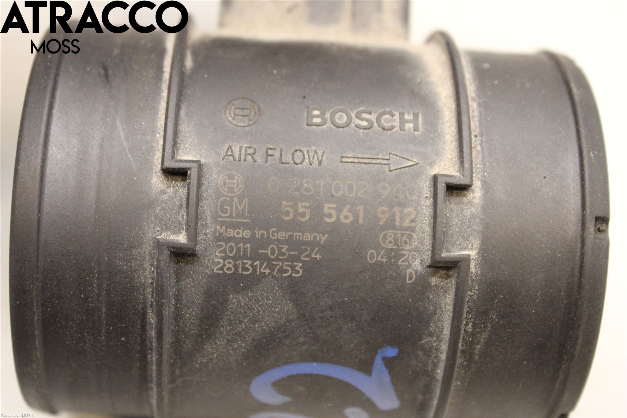 Opel CORSA D 07-14 Inns Luftmassemåler