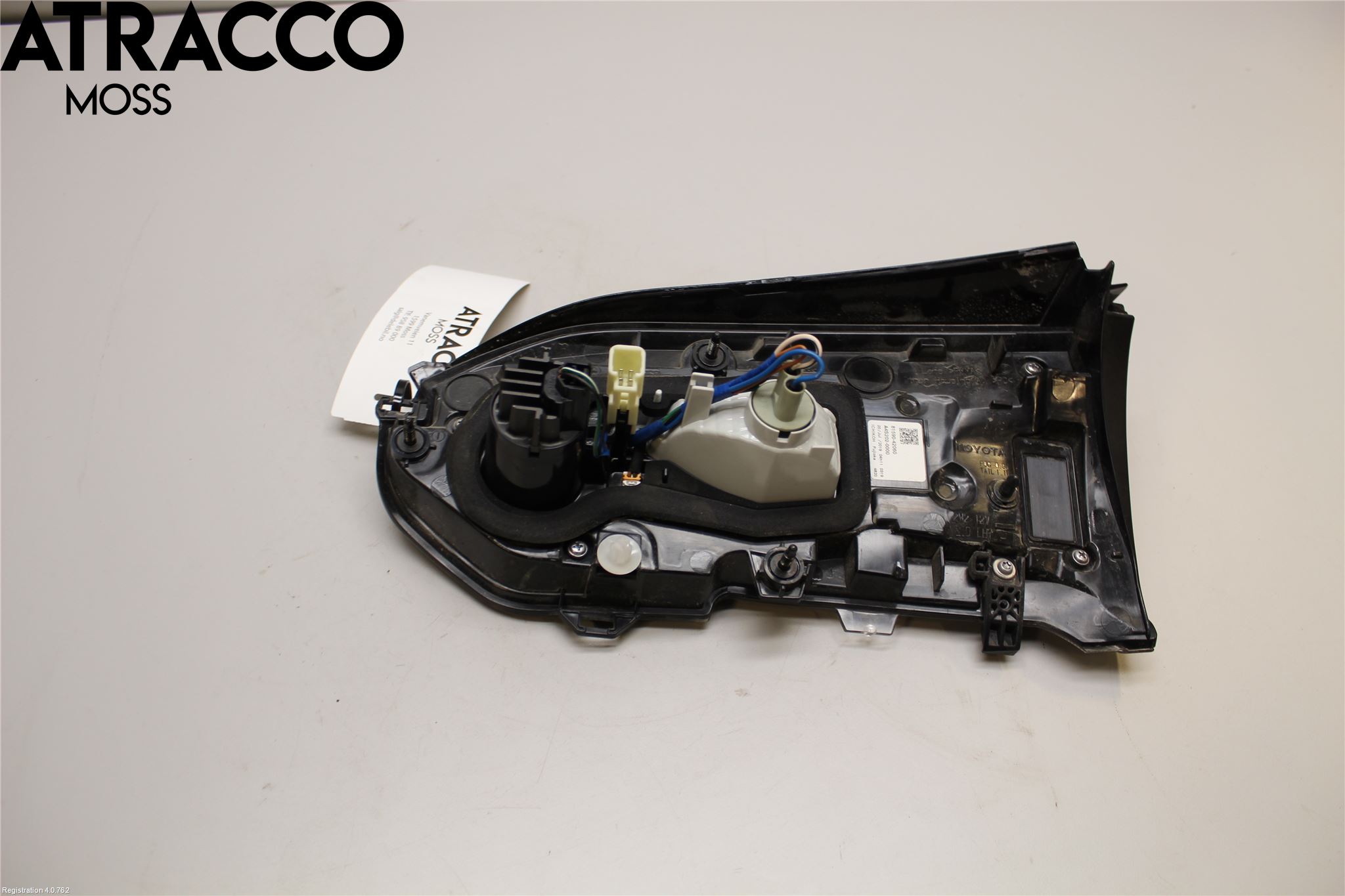 Toyota RAV4 19- Baklykt Venstre  På Luke(Indre