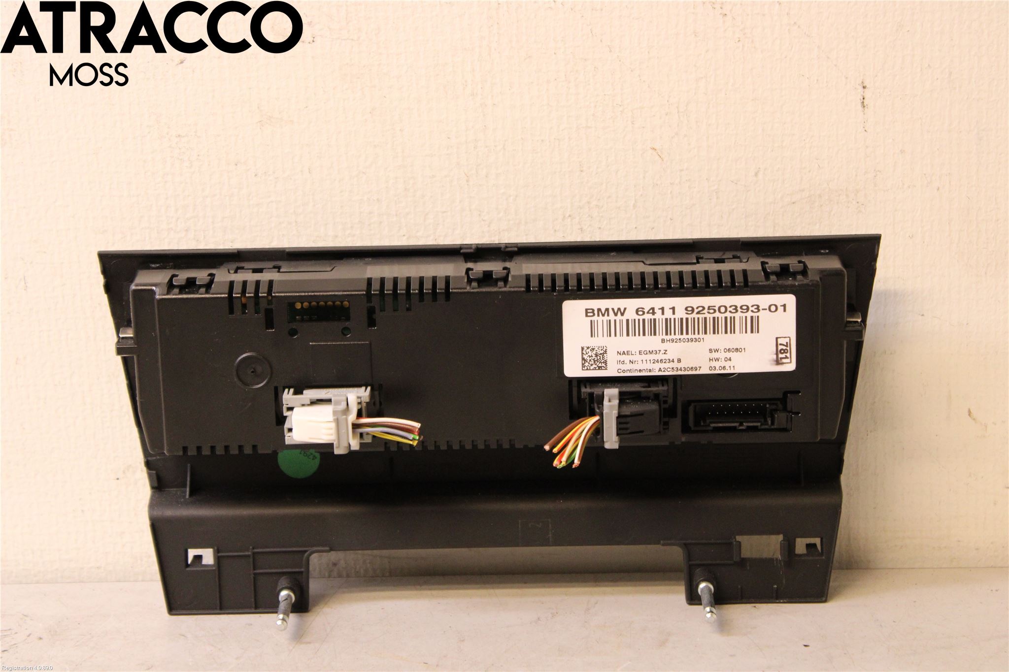 BMW X1 E84 10-15 Varme Ac Betjening-Display