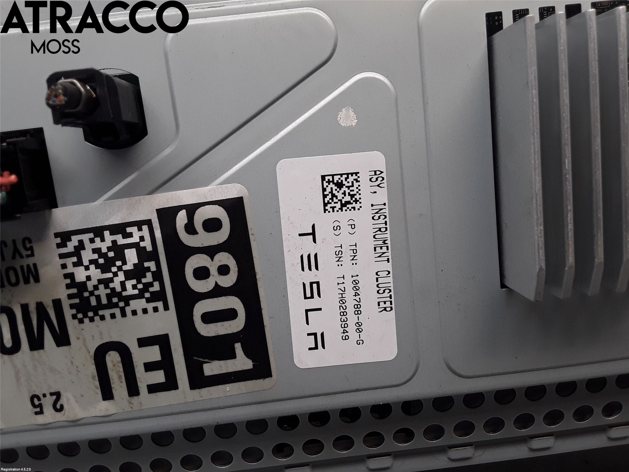 Tesla MODEL S 13- Multifunktionsdisplay