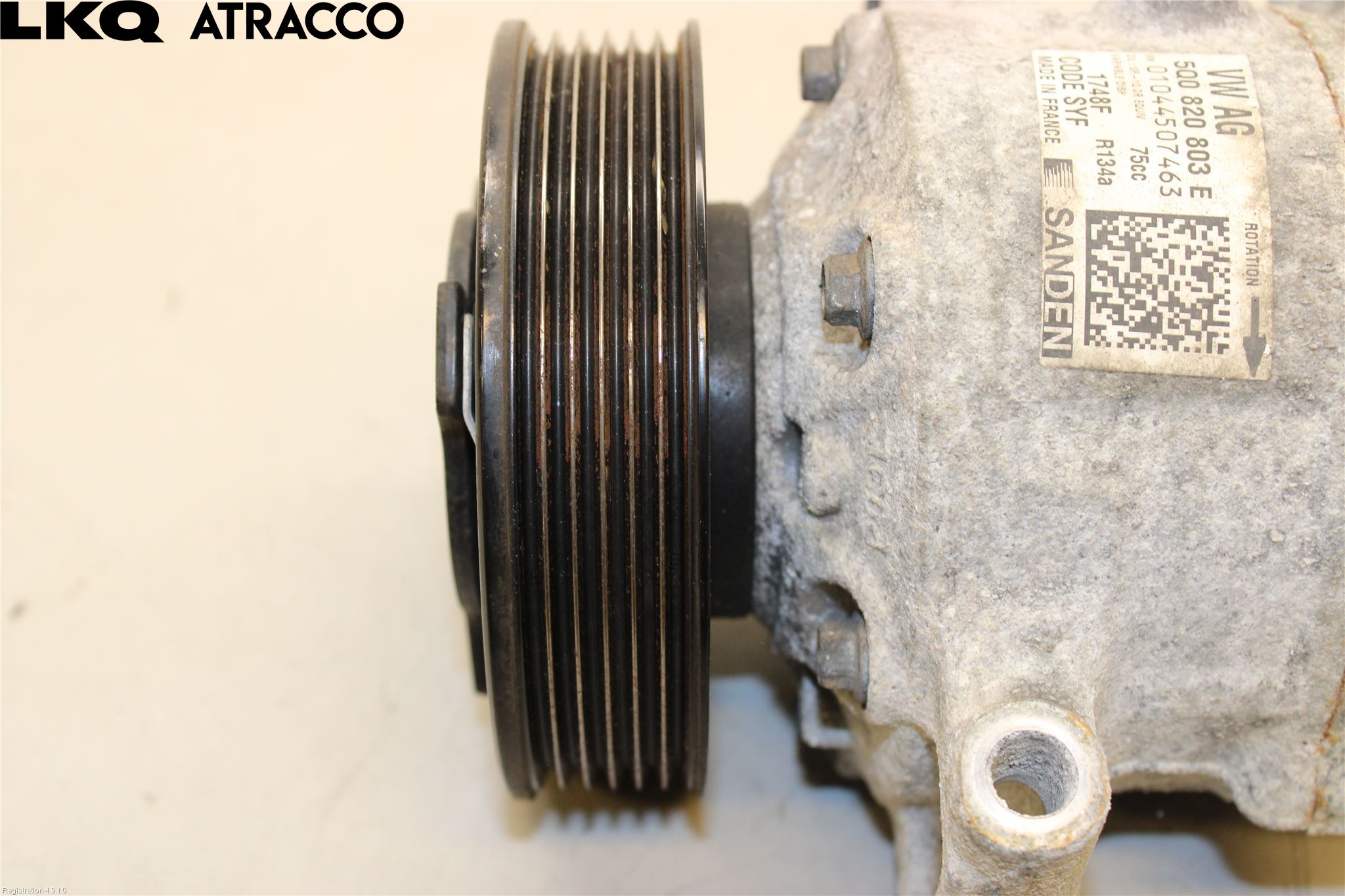 Volkswagen VW POLO 10-17 Varme Ac Kompressor