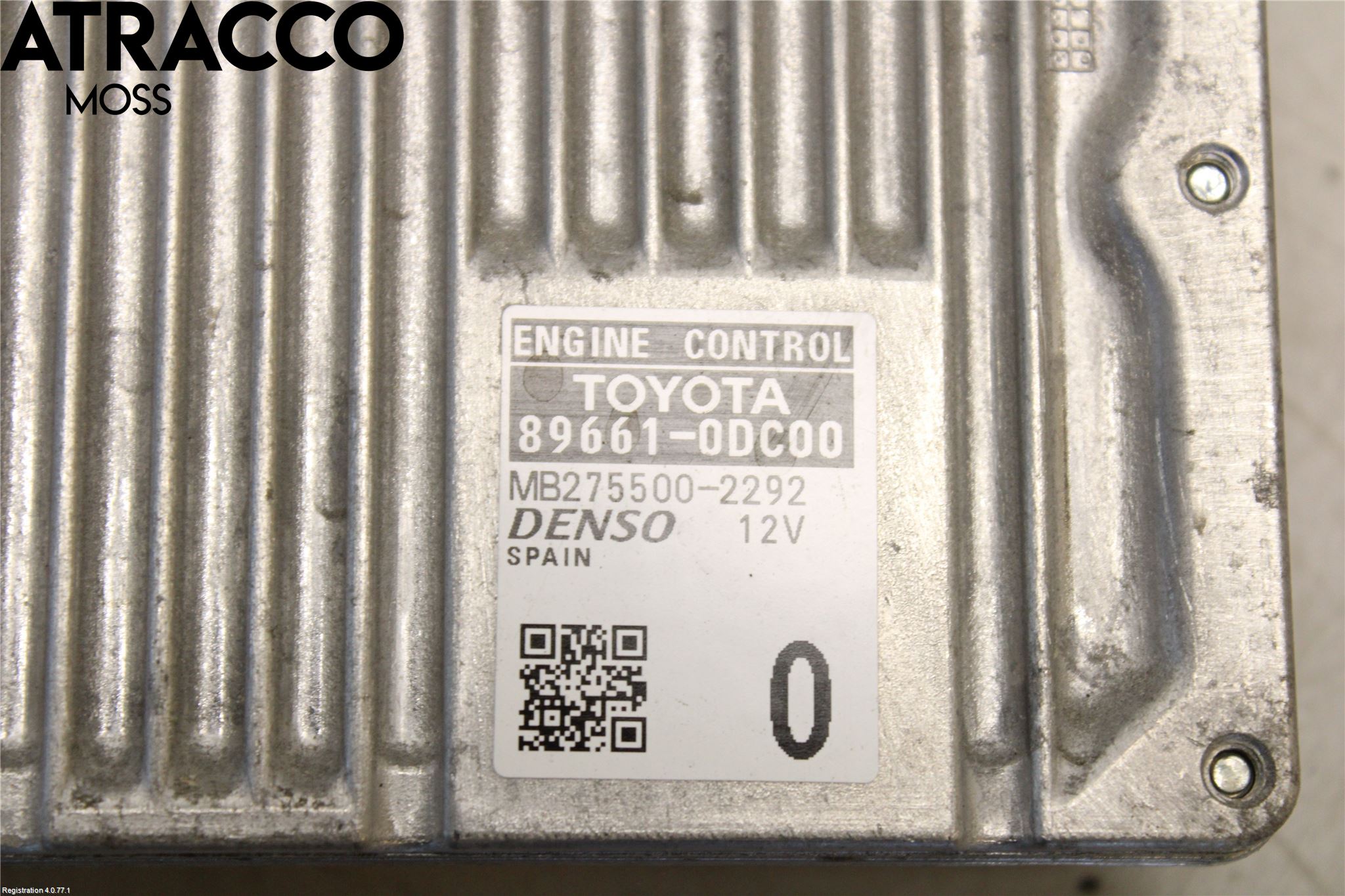 Toyota YARIS XP130 12-14 Styreenhet Innsprøytning