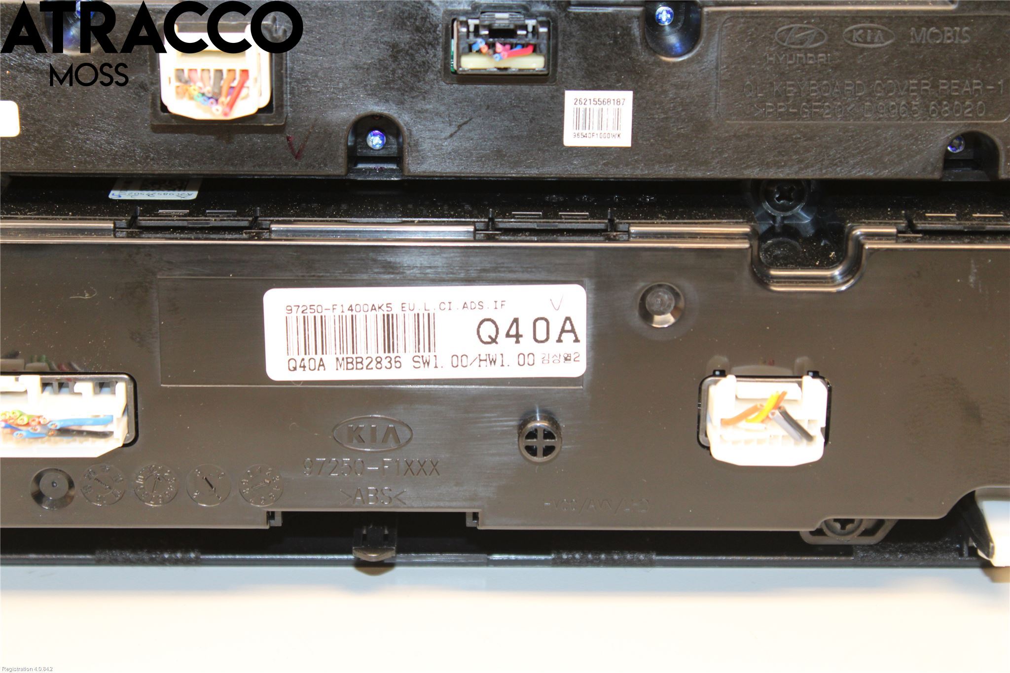 Kia SPORTAGE (QL) 16-21 Varme Ac Betjening-Display