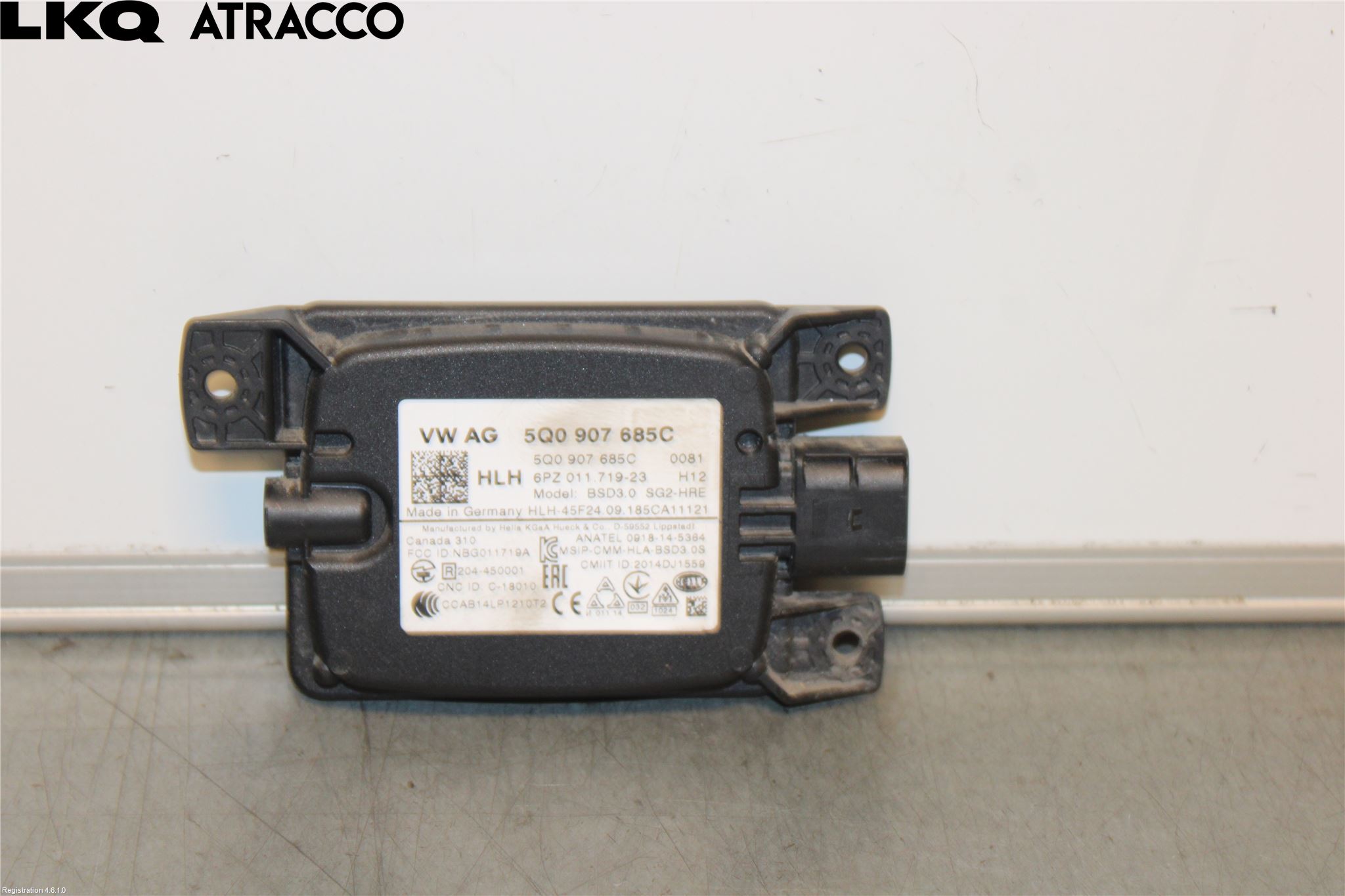 Skoda OCTAVIA (5E) 13-20 Sensor Kollisjonsbeskyttelse