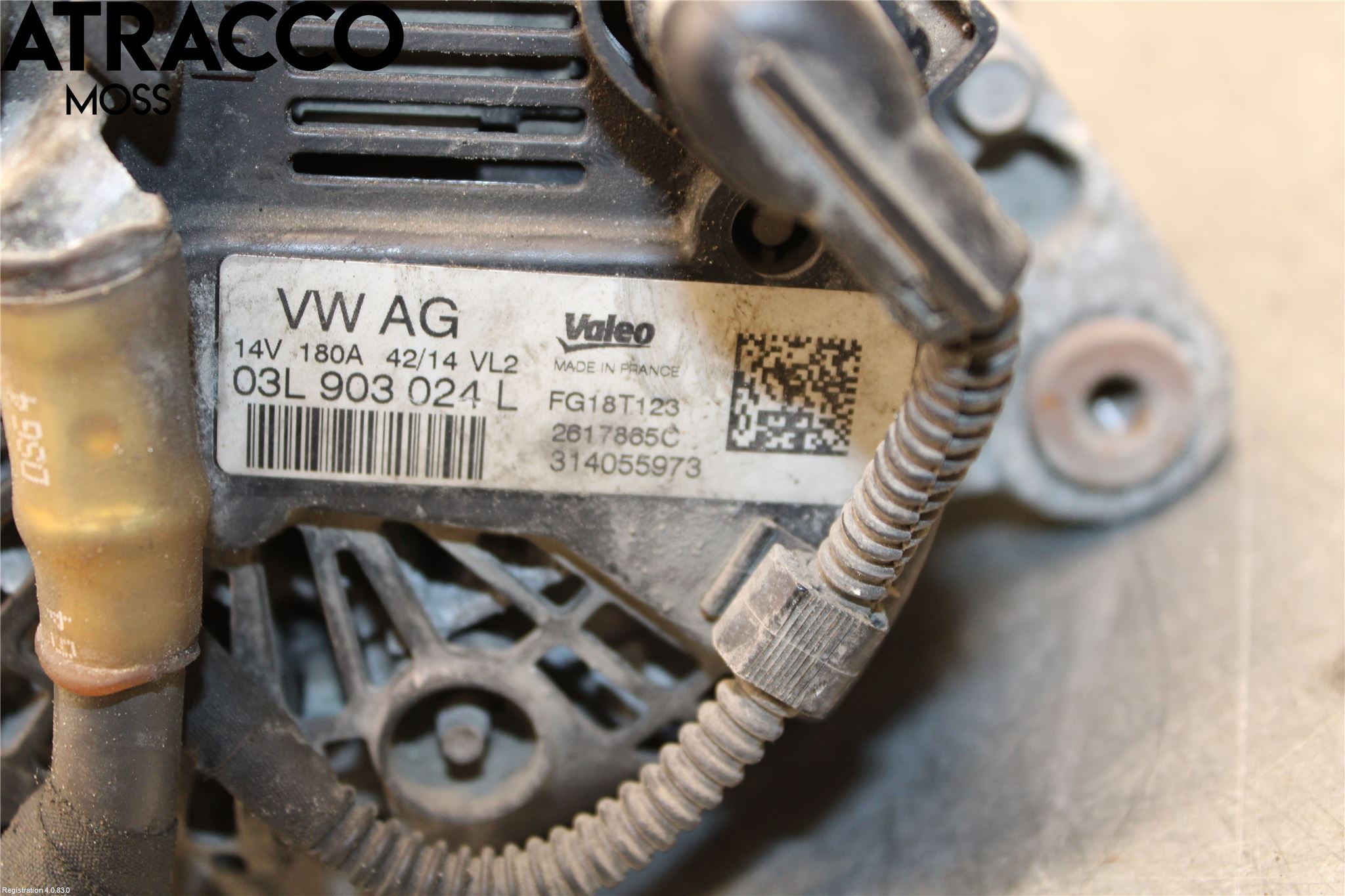 Volkswagen VW TRANSP/CARAVELLE (T5) 04-15 Dynamo