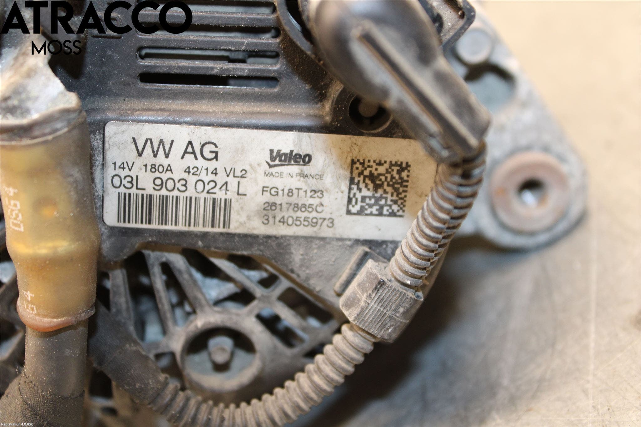 Volkswagen VW TRANSP/CARAVELLE (T5) 04-15 Dynamo