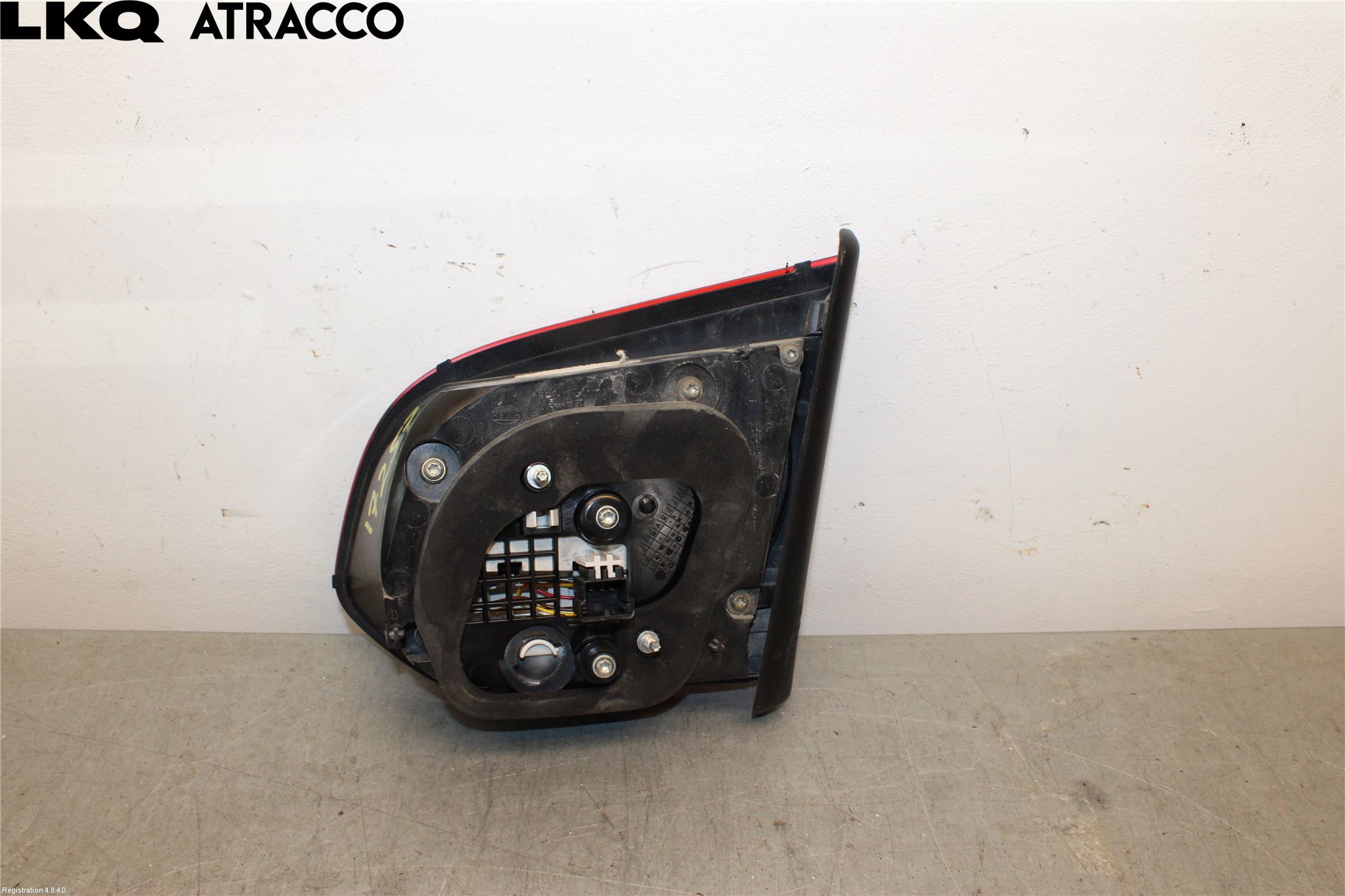 Volkswagen VW GOLF VI 09-13 Baklykt Venstre  På Luke(Indre