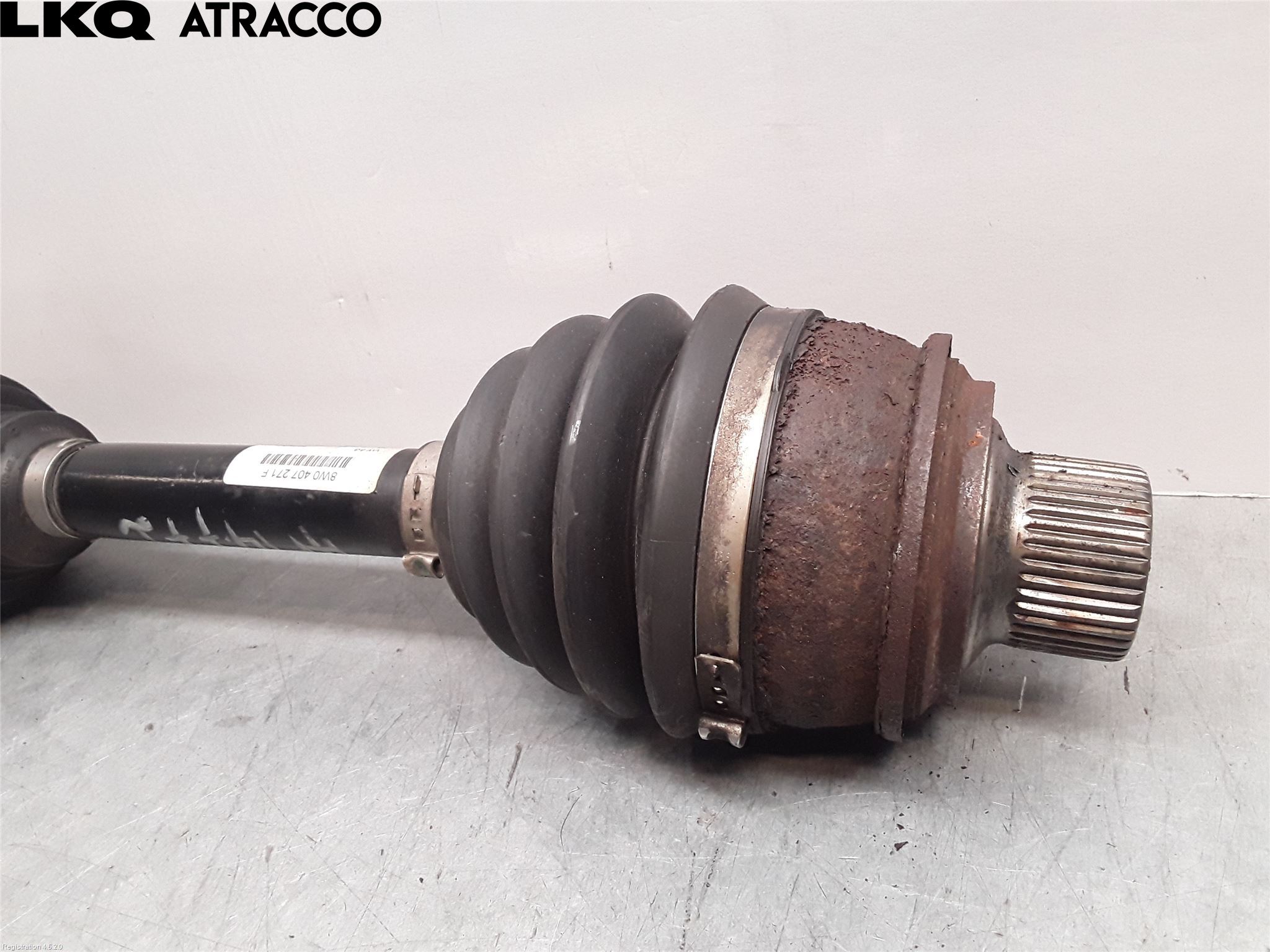 Audi A5 17- Drivaksel Foran Kompl Høyre