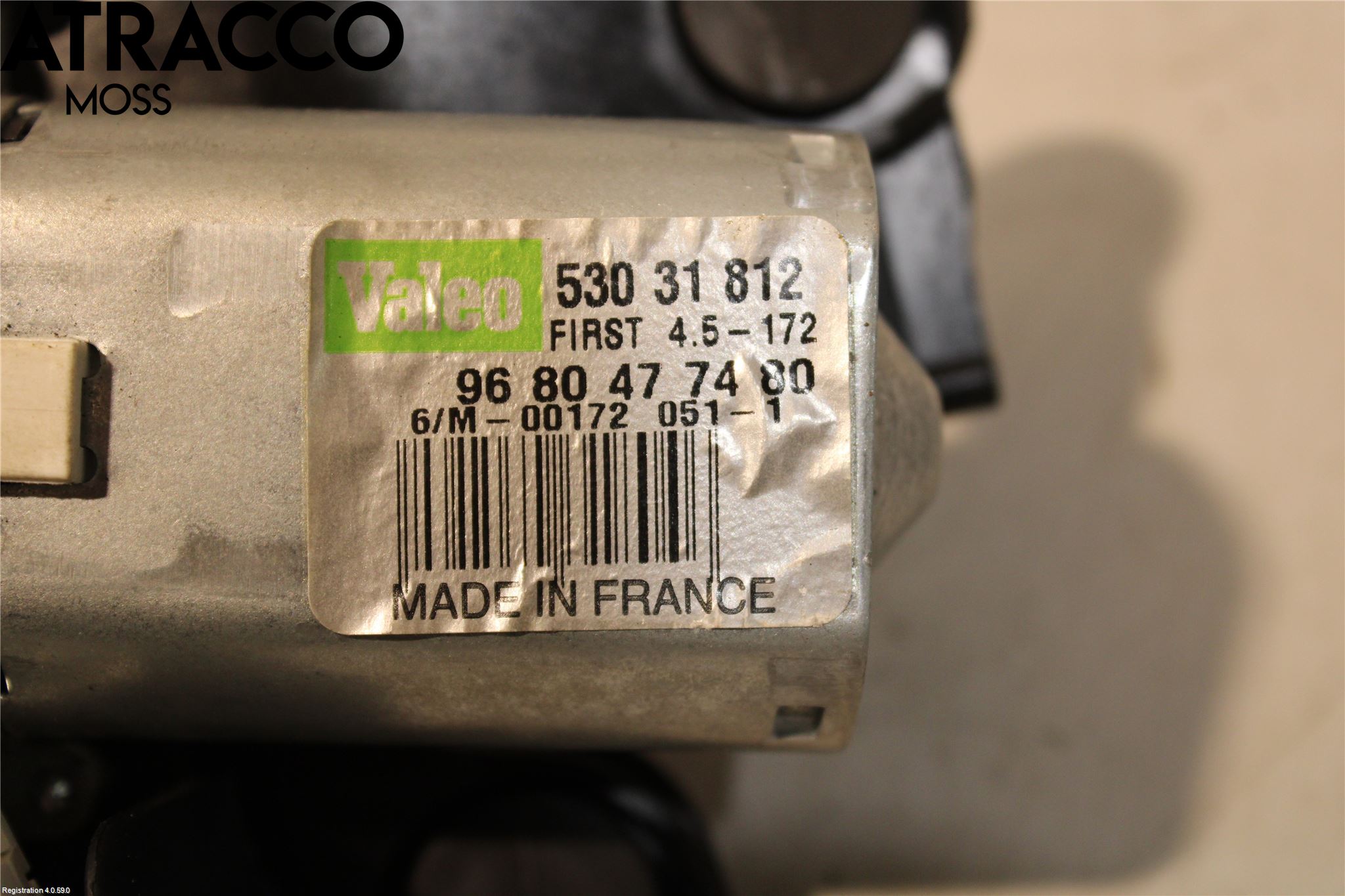 Peugeot 3008 09-16 Viskermotor Bakluke