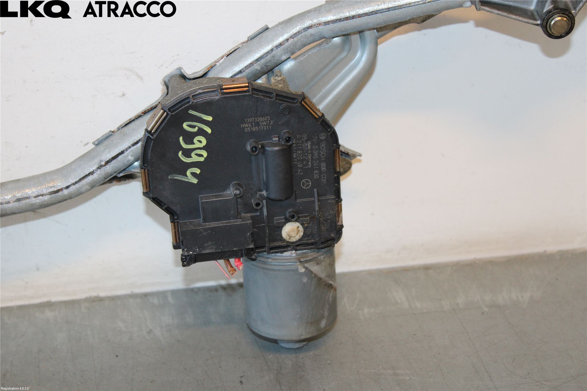 Mercedes-Benz MB E-KLASS (W211) 02-09 Viskermotor Frontrute