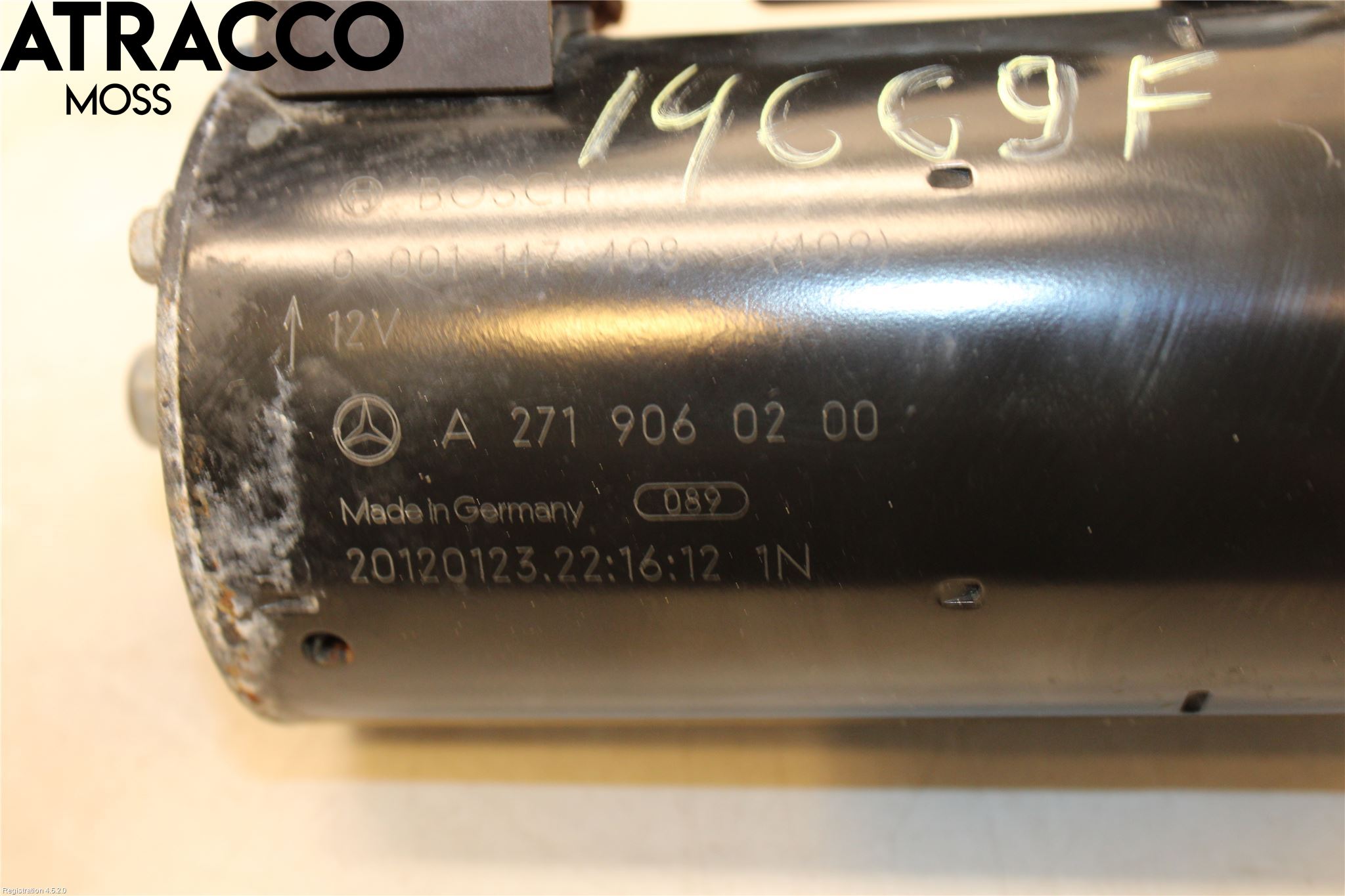 Mercedes-Benz MB C-KLASS (W204) 07-15 Startmotor