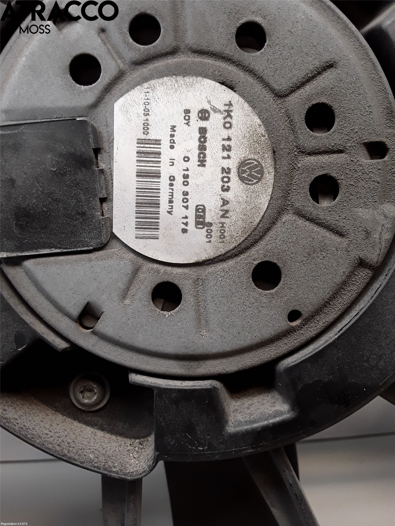 Volkswagen VW GOLF VI 09-13 Kjølevifte Elektrisk