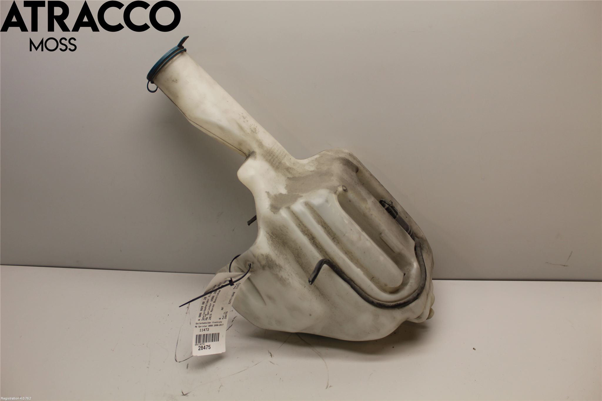 Mercedes-Benz MB SPRINTER (W906) 06-18 Spylerbeholder Frontrute