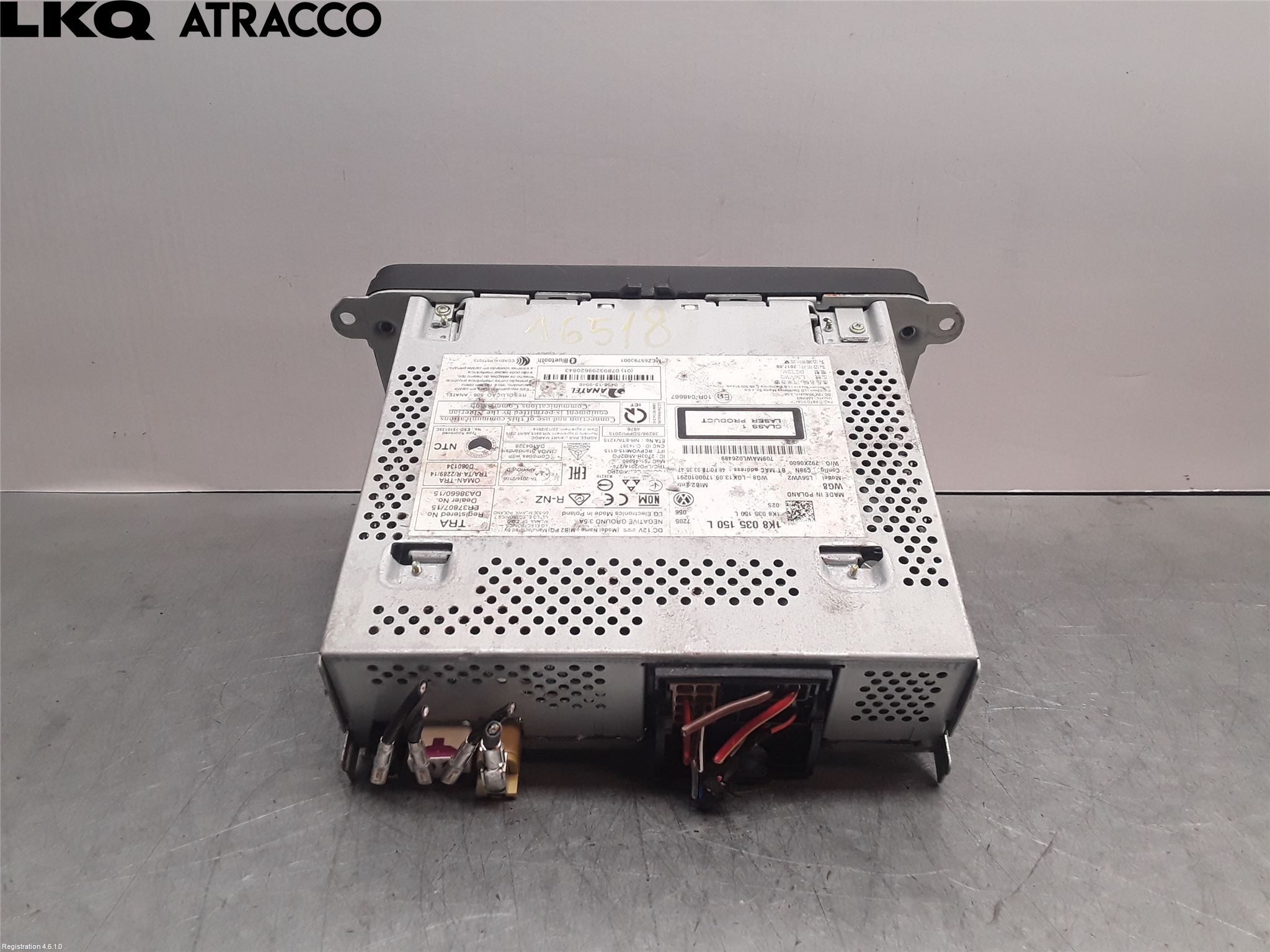 Volkswagen VW CADDY 16-20 Stereo Radio