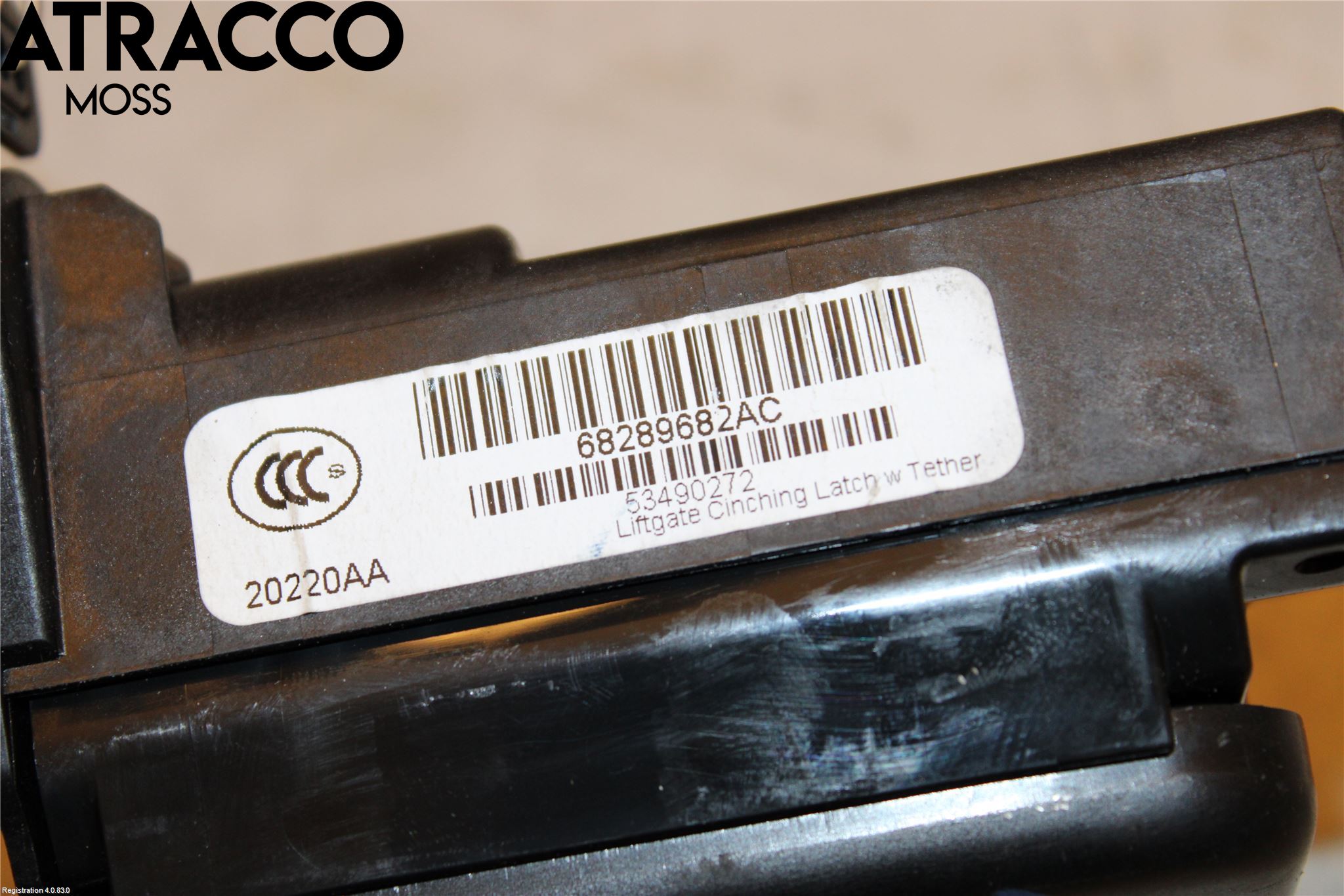 Jeep COMPASS Bakluke-Lokk Låsekasse