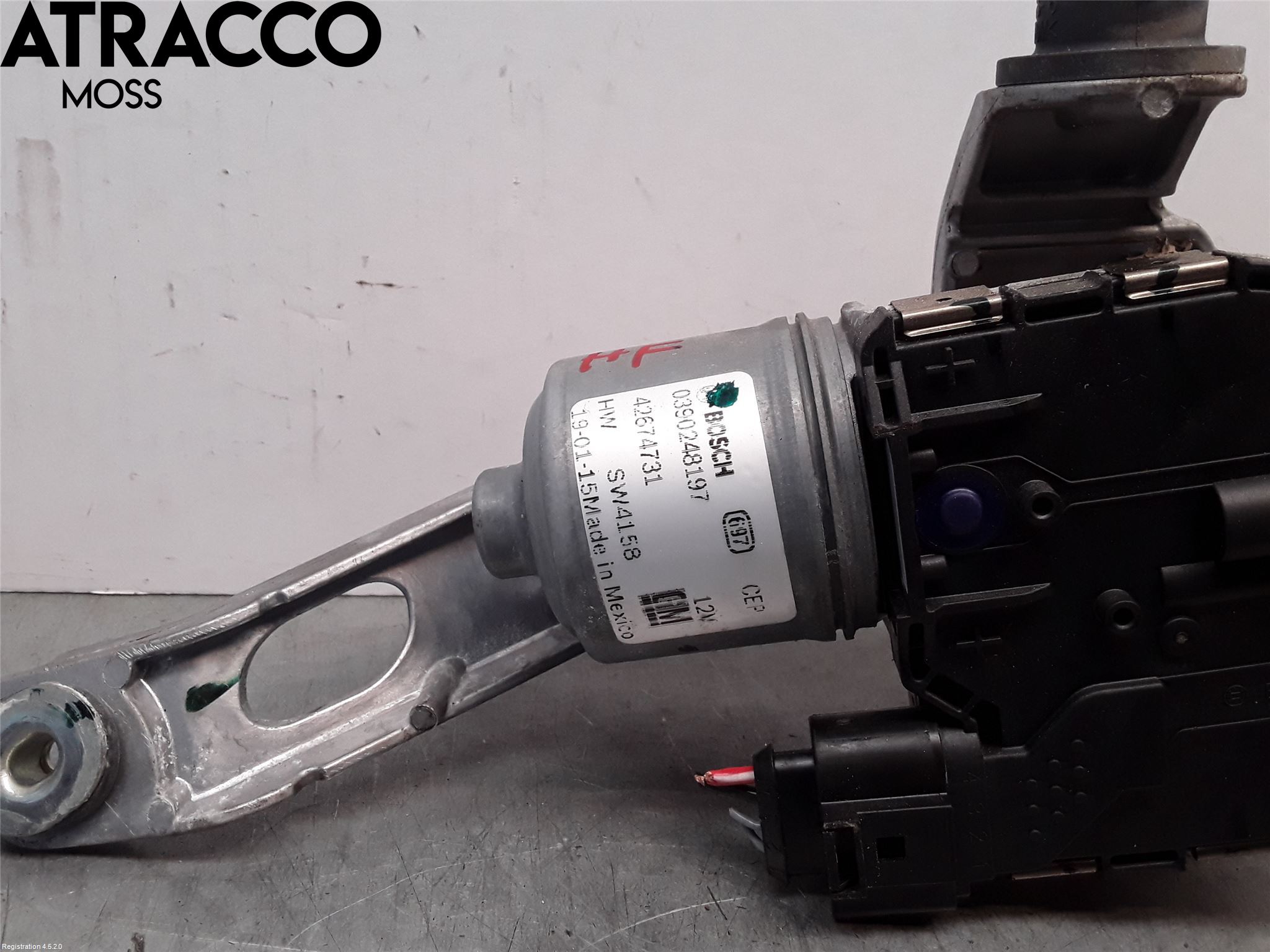 Opel AMPERA 17- Viskermotor Frontrute