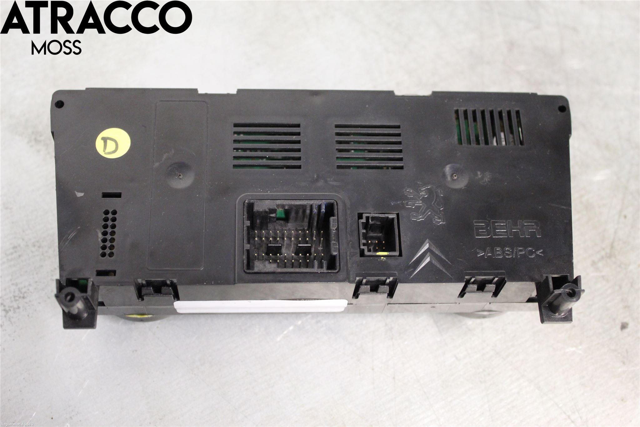 Peugeot 5008 10-16 Varme Ac Betjening-Display