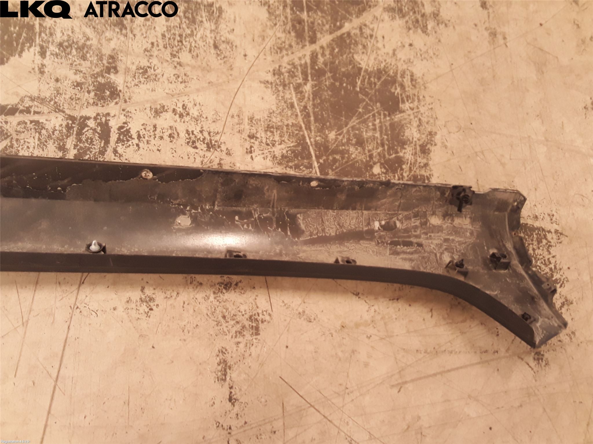 Renault ZOE/E-TECH 13- Kanalskjørt Venstre