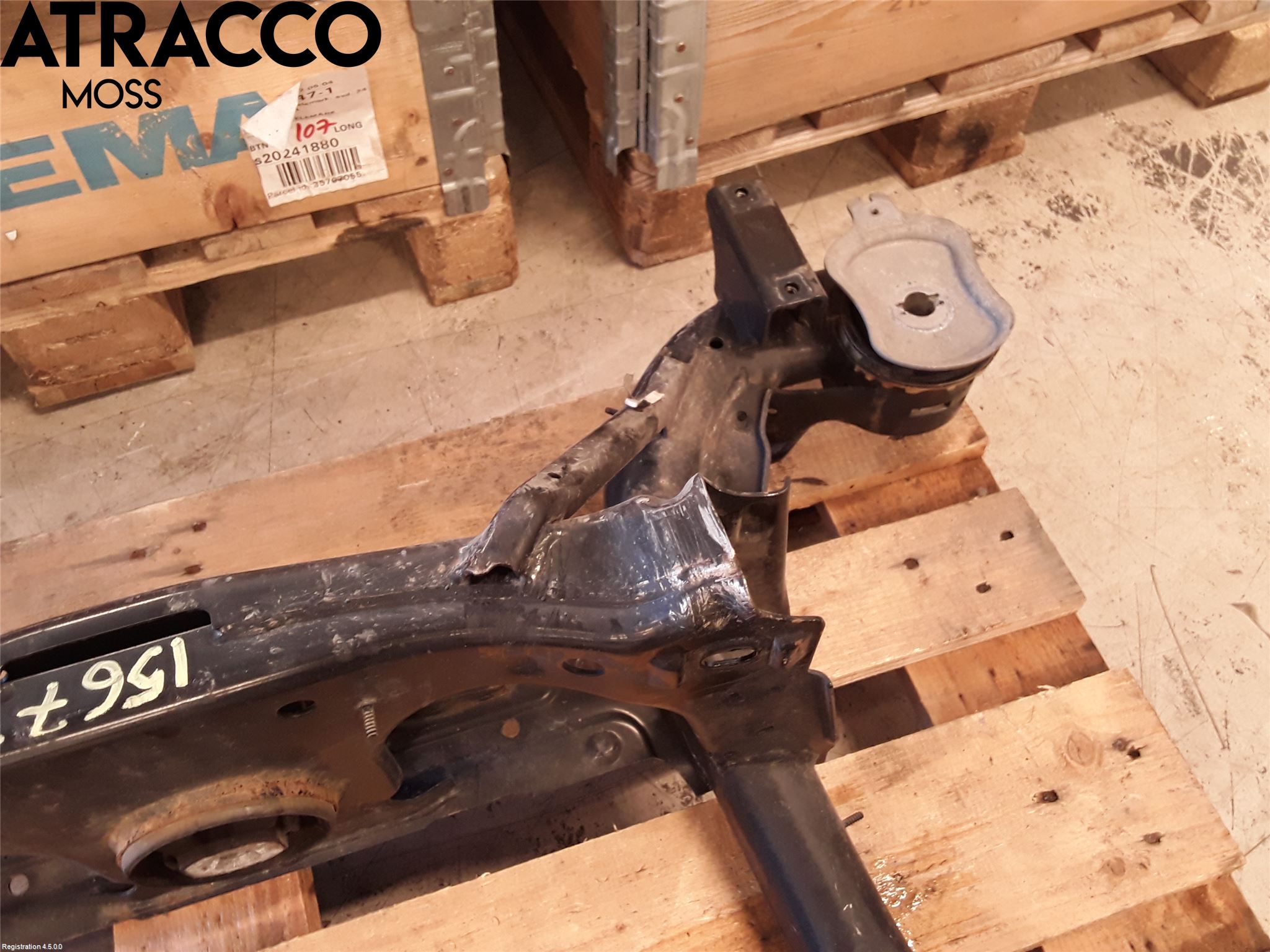 Volkswagen VW ID.3 21- Bakaksel Feste Travers-Ramme