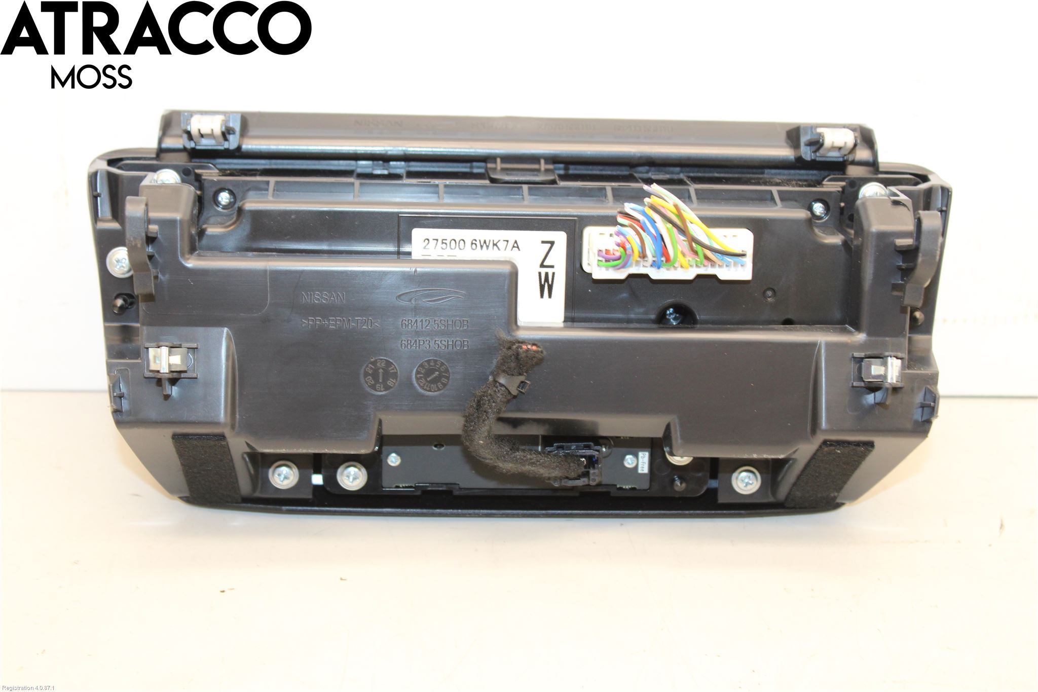 Nissan LEAF 18- Varme Ac Betjening-Display