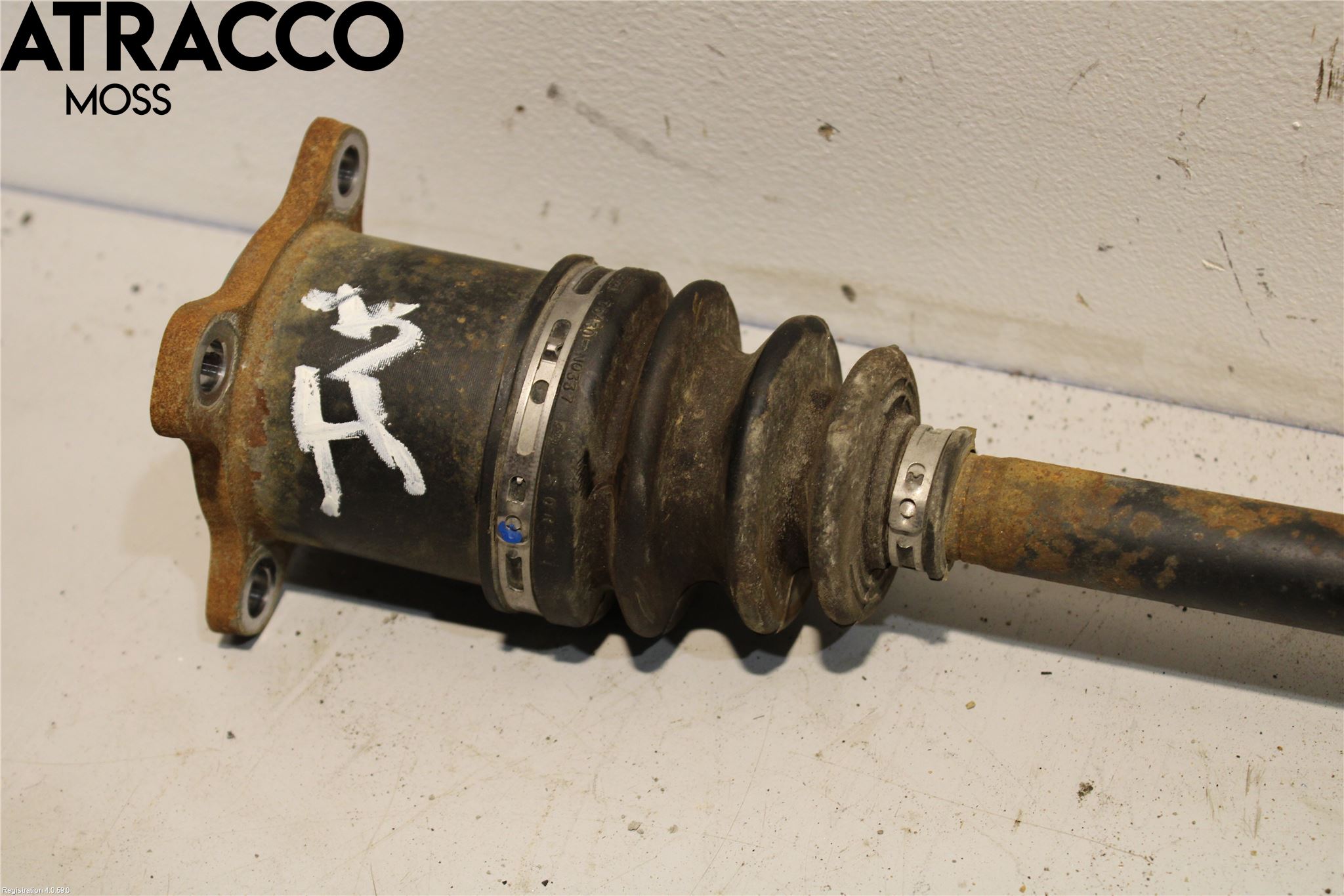 Toyota RAV4 13-18 Drivaksel Bak Kompl Høyre