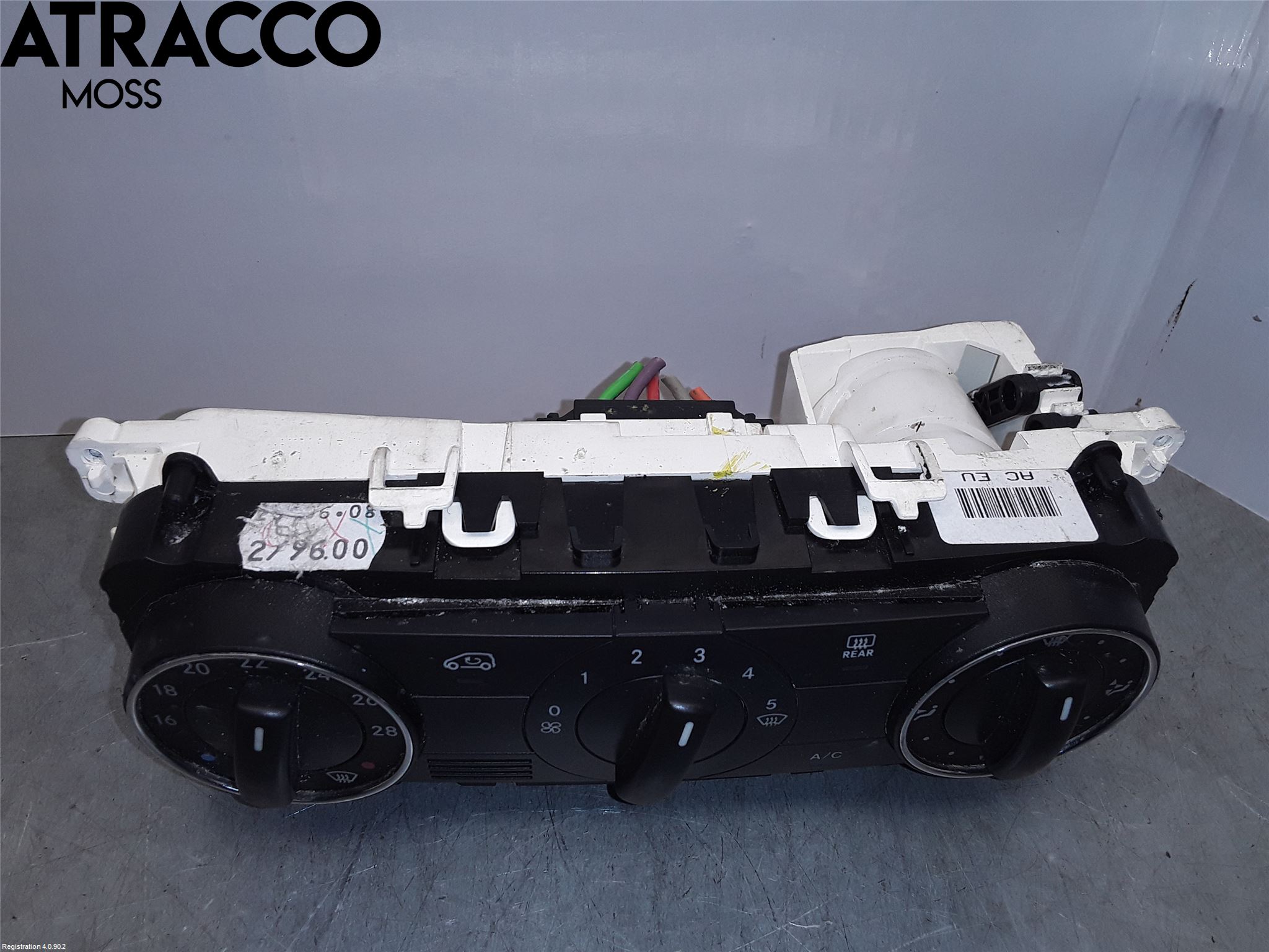 Mercedes-Benz MB A-KLASS (W169) 04-12 Varmeapparat Panel(Regulering)