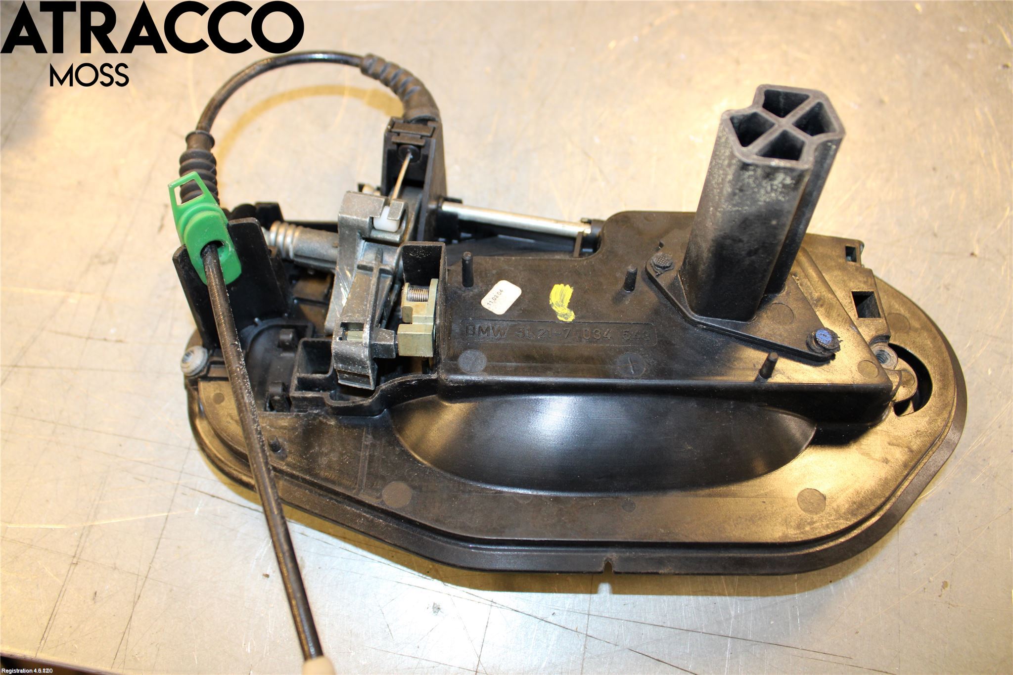 BMW 5 E60/61 Sed/Tou 02-10 Dørhandtak Ytre Venstre