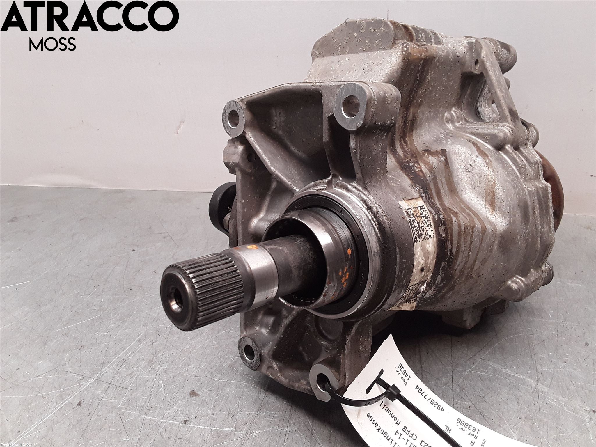 Volkswagen VW PASSAT 11-14 Gearkasse Fordelingskasse