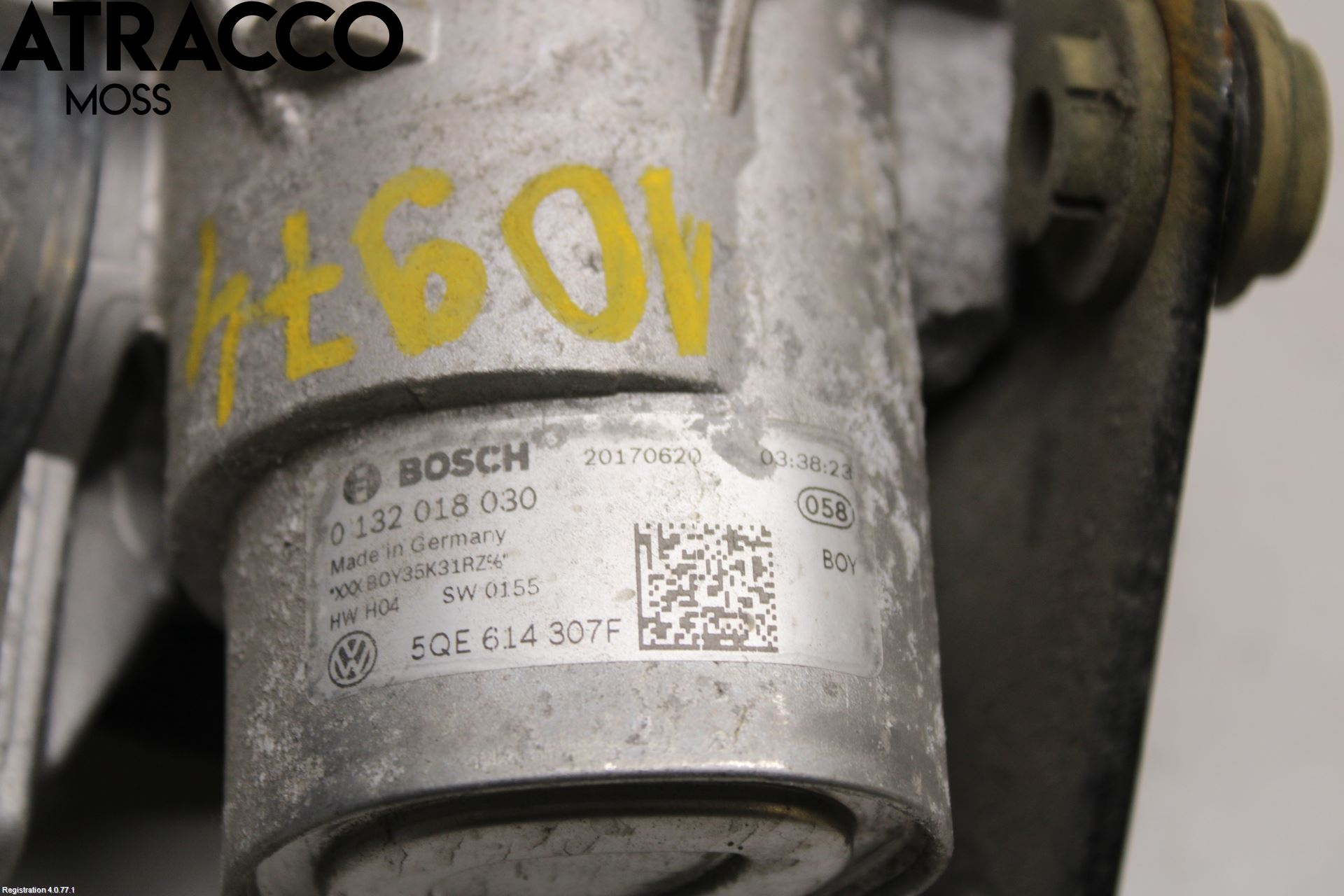 Volkswagen VW GOLF / E-GOLF VII 13-20 Brems Tryckakkumulator