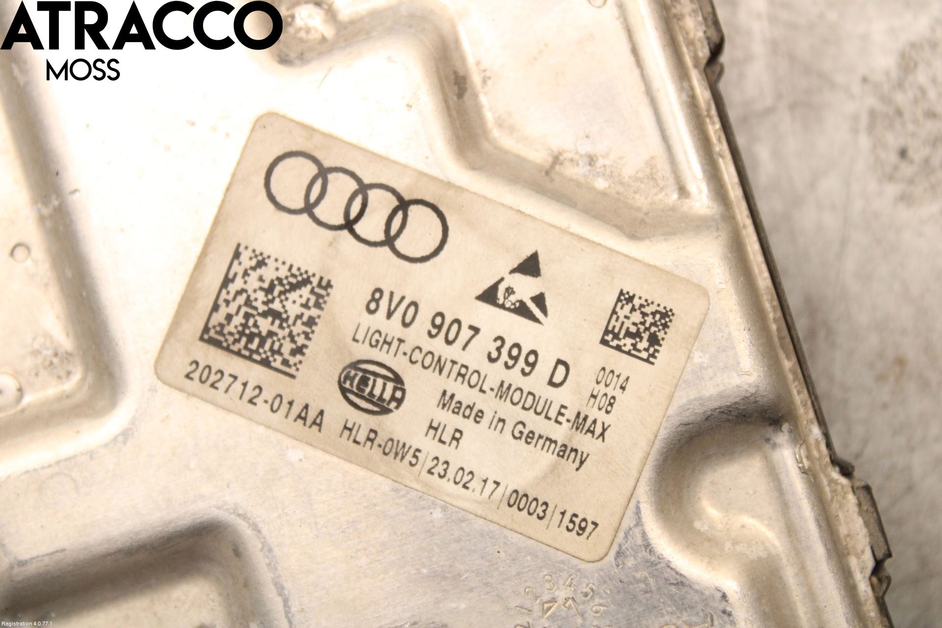 Volkswagen VW GOLF / E-GOLF VII 13-20 Styreenhet Xenon