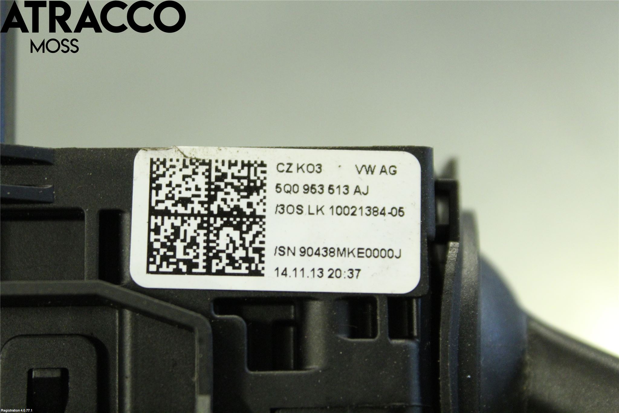 Volkswagen VW GOLF / E-GOLF VII 13-20 Bryter Ratt Kombi H Og V