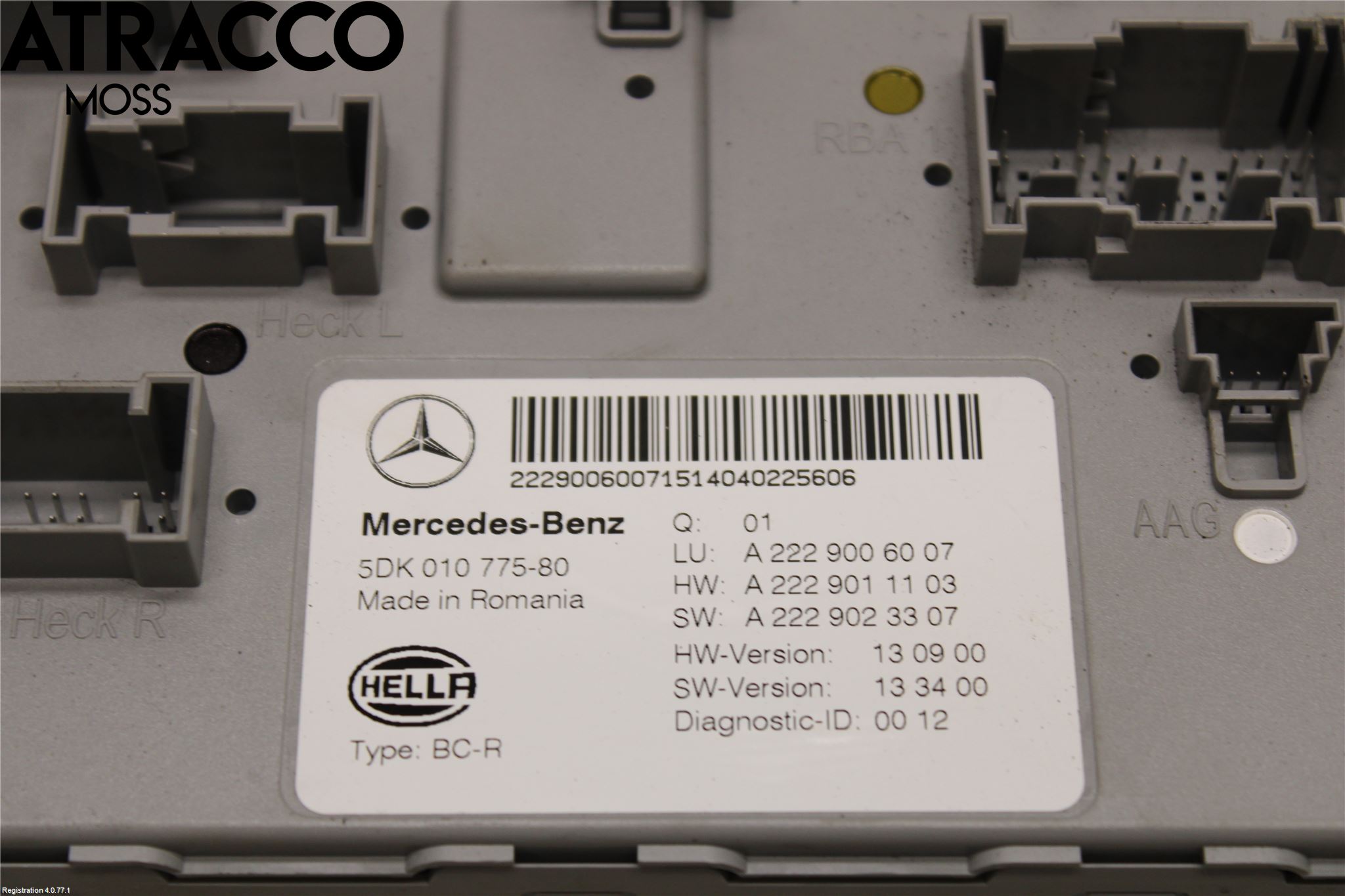 Mercedes-Benz MB C-KLASS (W205) 14-21 Styreenhet Øvrig