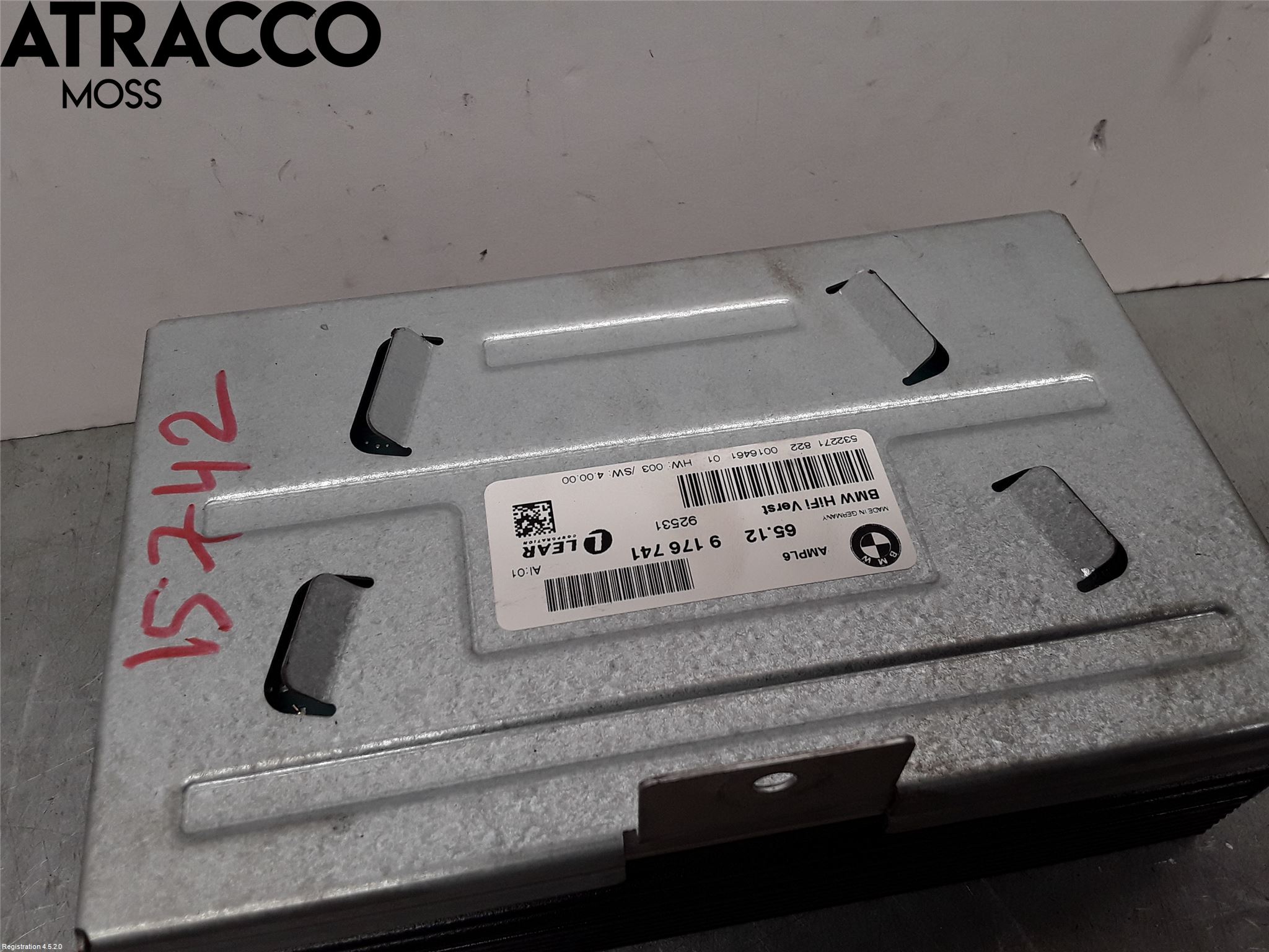 BMW 7 F01/02/03/04 09-15 Stereo Forsterker