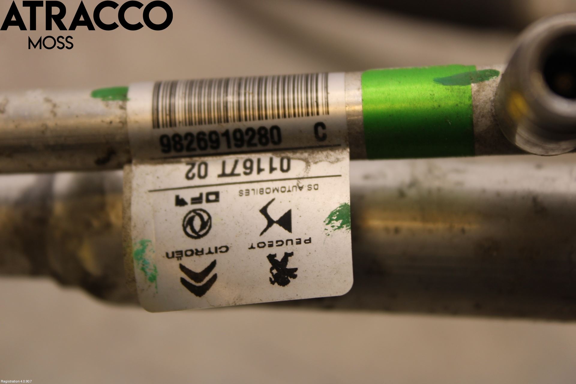 Peugeot 2008/E-2008 20- Varme Ac Slange - Rør