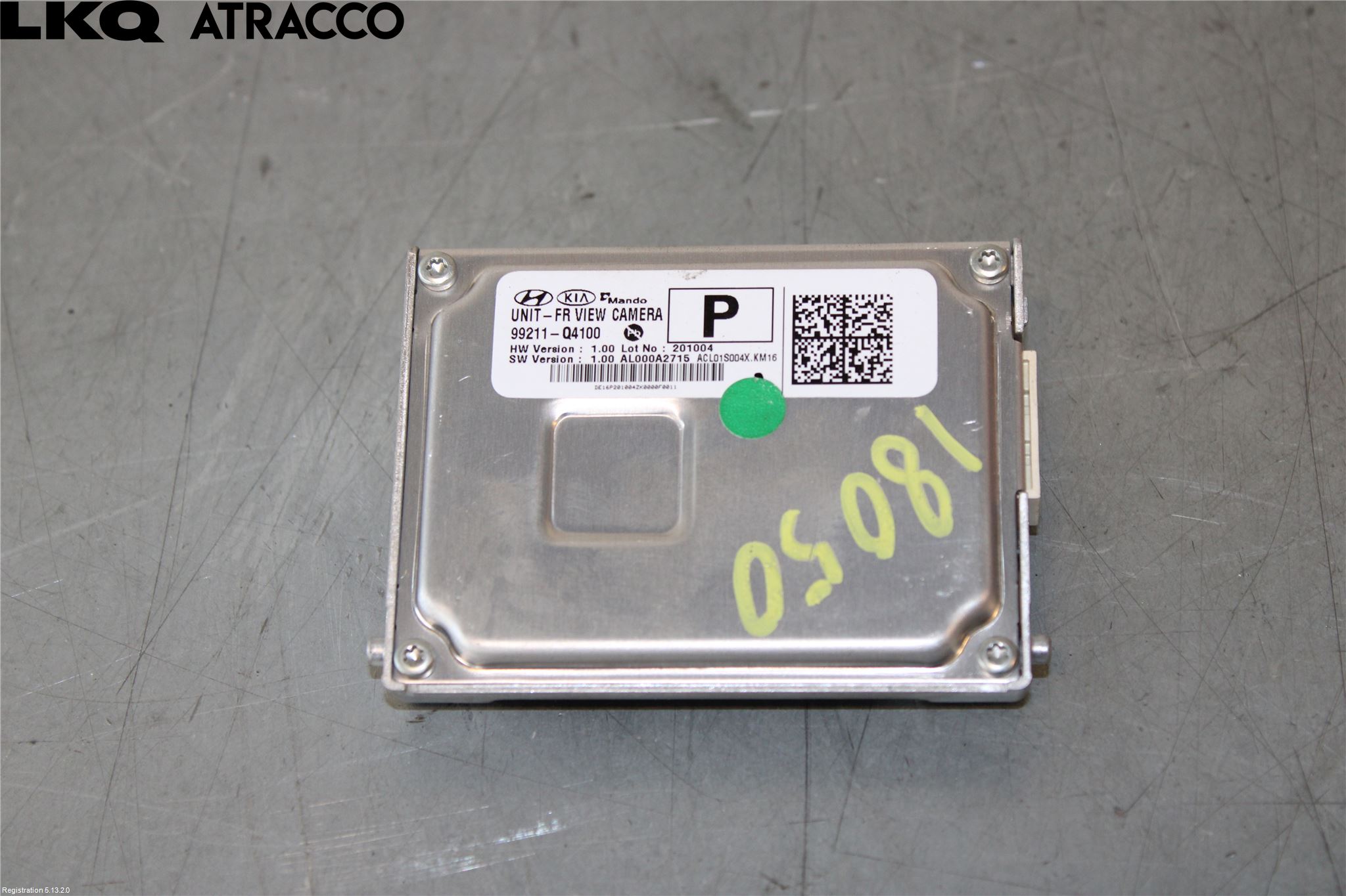 Kia NIRO (DE) 17-22 Parkeringshjelp Kamera