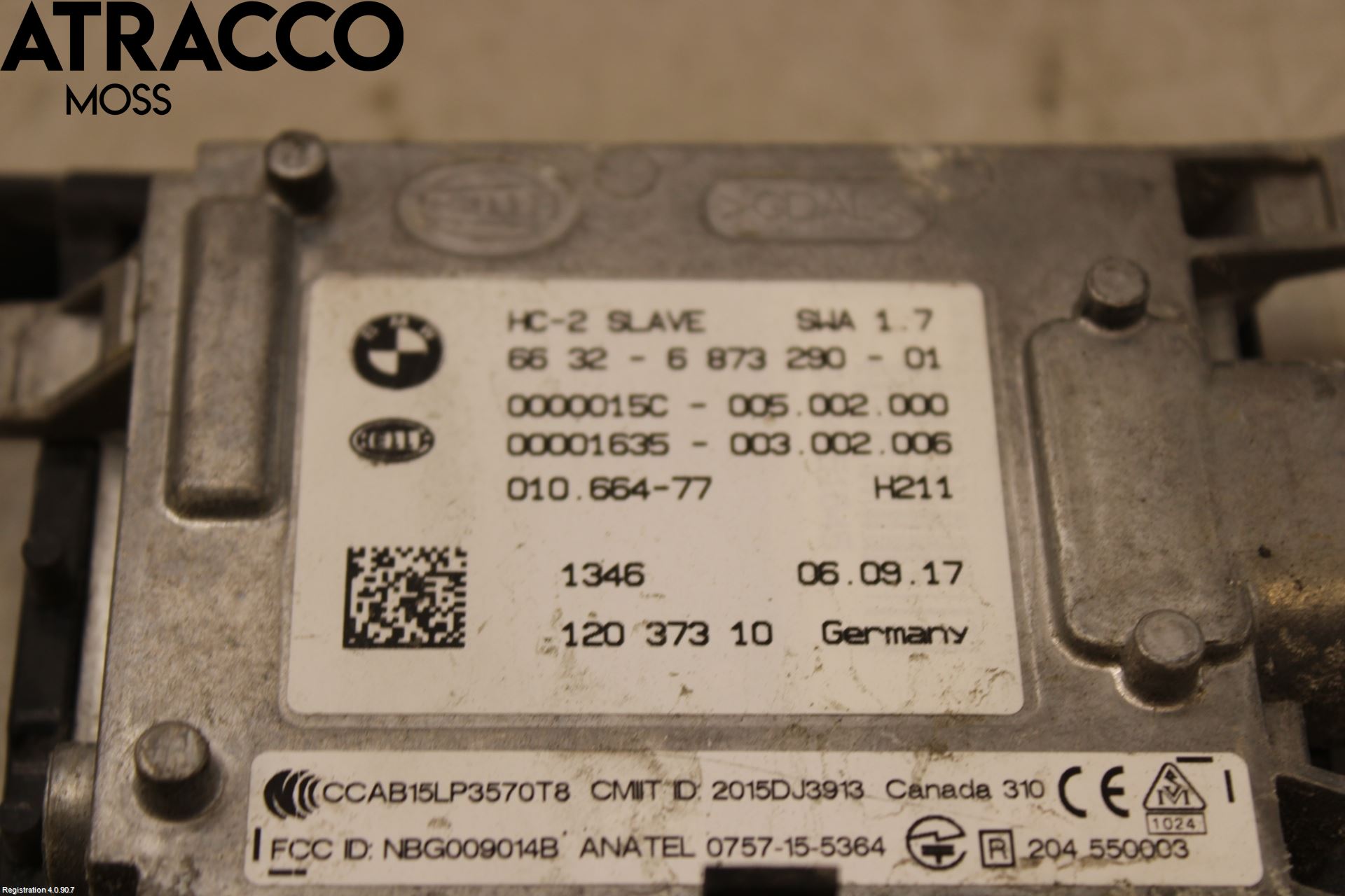 BMW X5 F15 13-18 Sensor Kollisjonsbeskyttelse