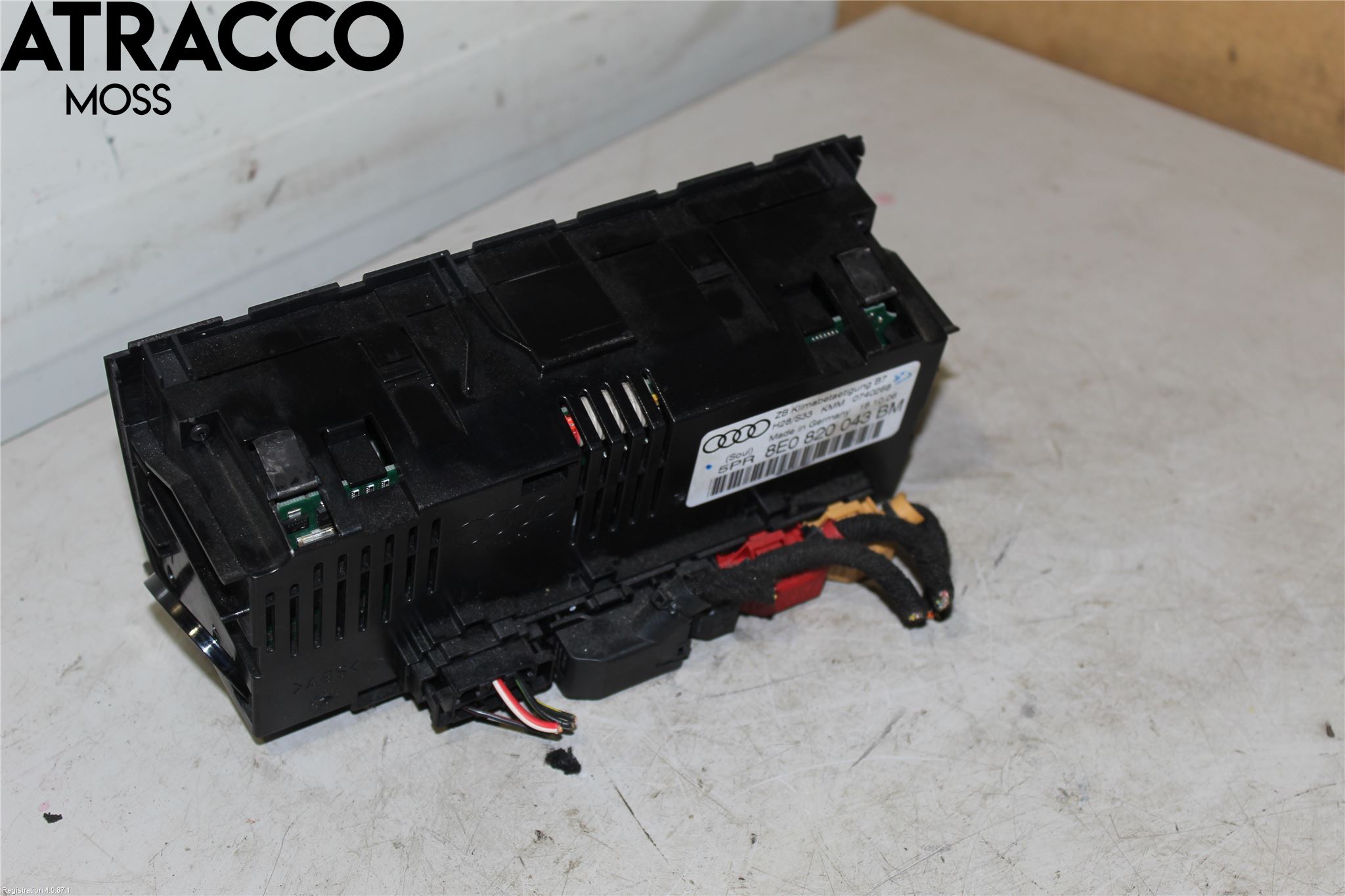 Audi A4/S4 05-07 Varmeapparat Panel(Regulering)