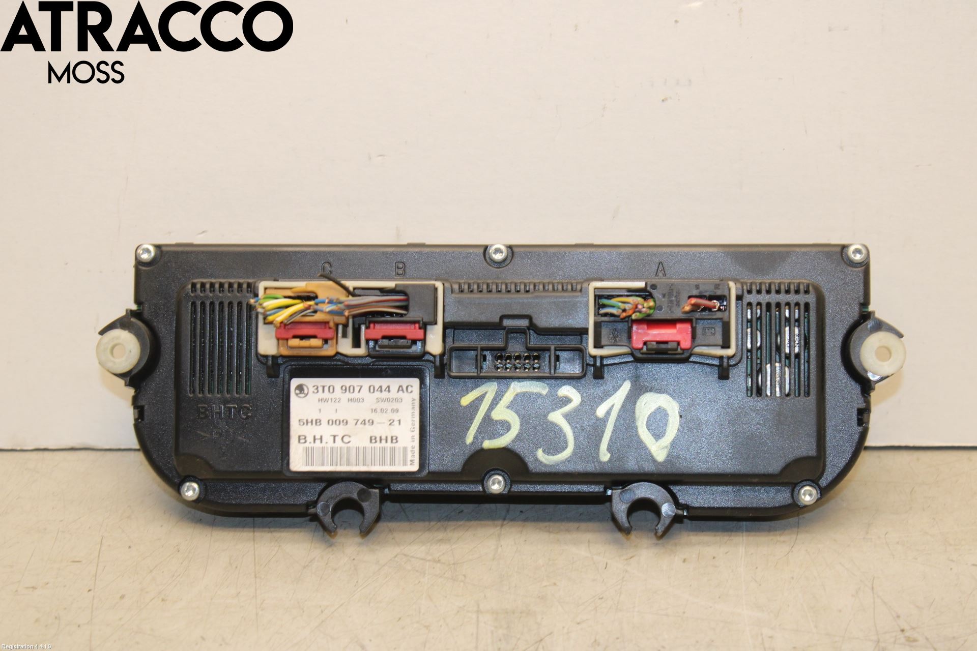 Skoda OCTAVIA (1Z) 05-13 Varme Ac Betjening-Display