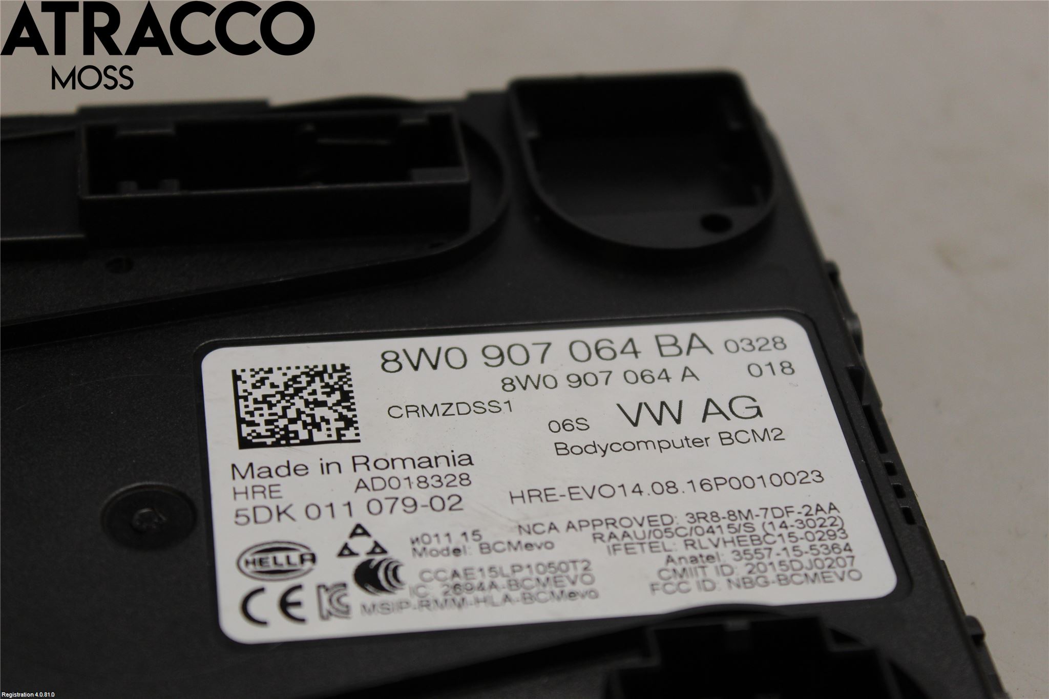 Audi A4/S4 B9 16-19 Styreenhet Klima