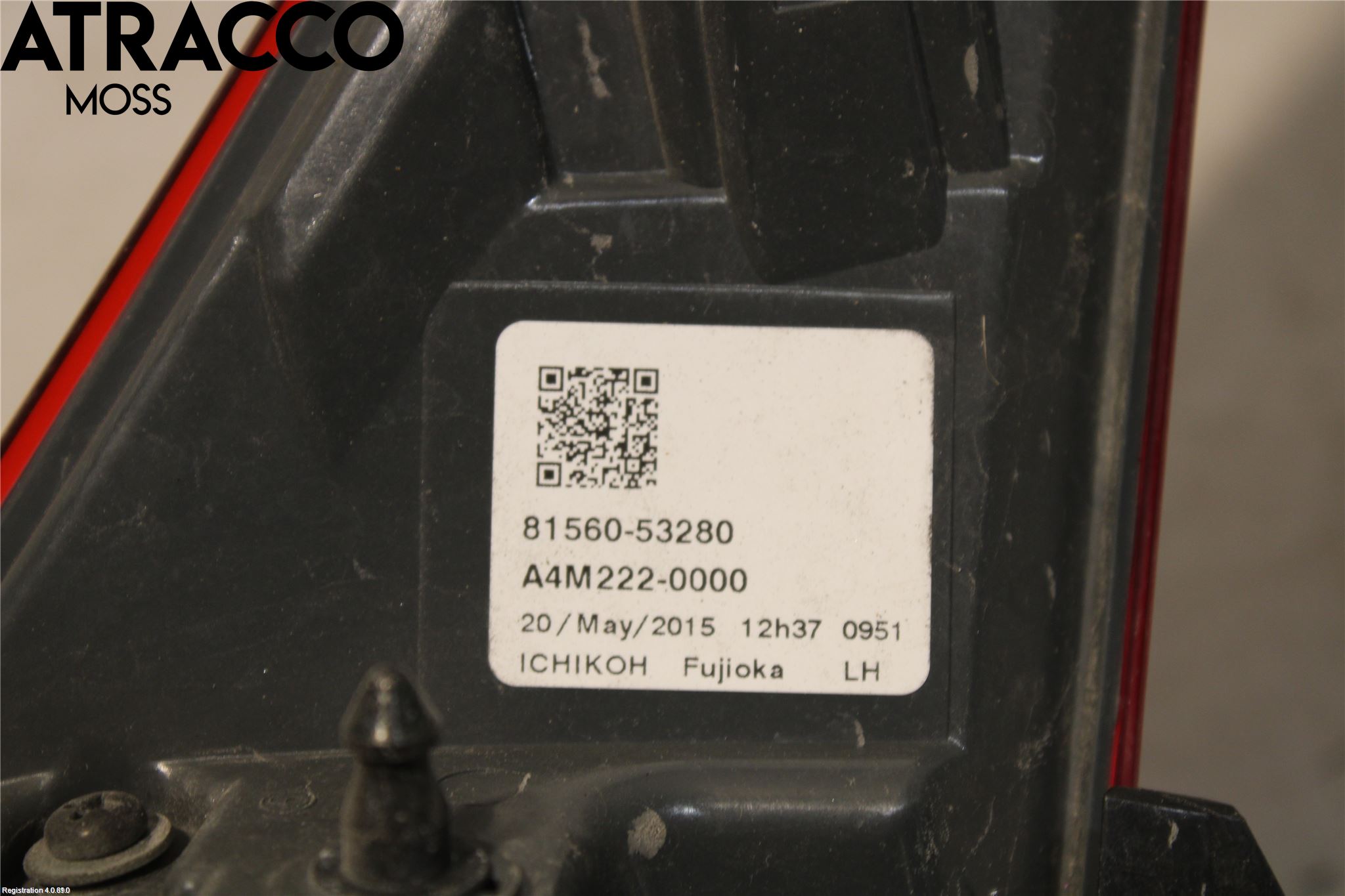 Lexus IS 250/350 14-20 Baklykt Venstre