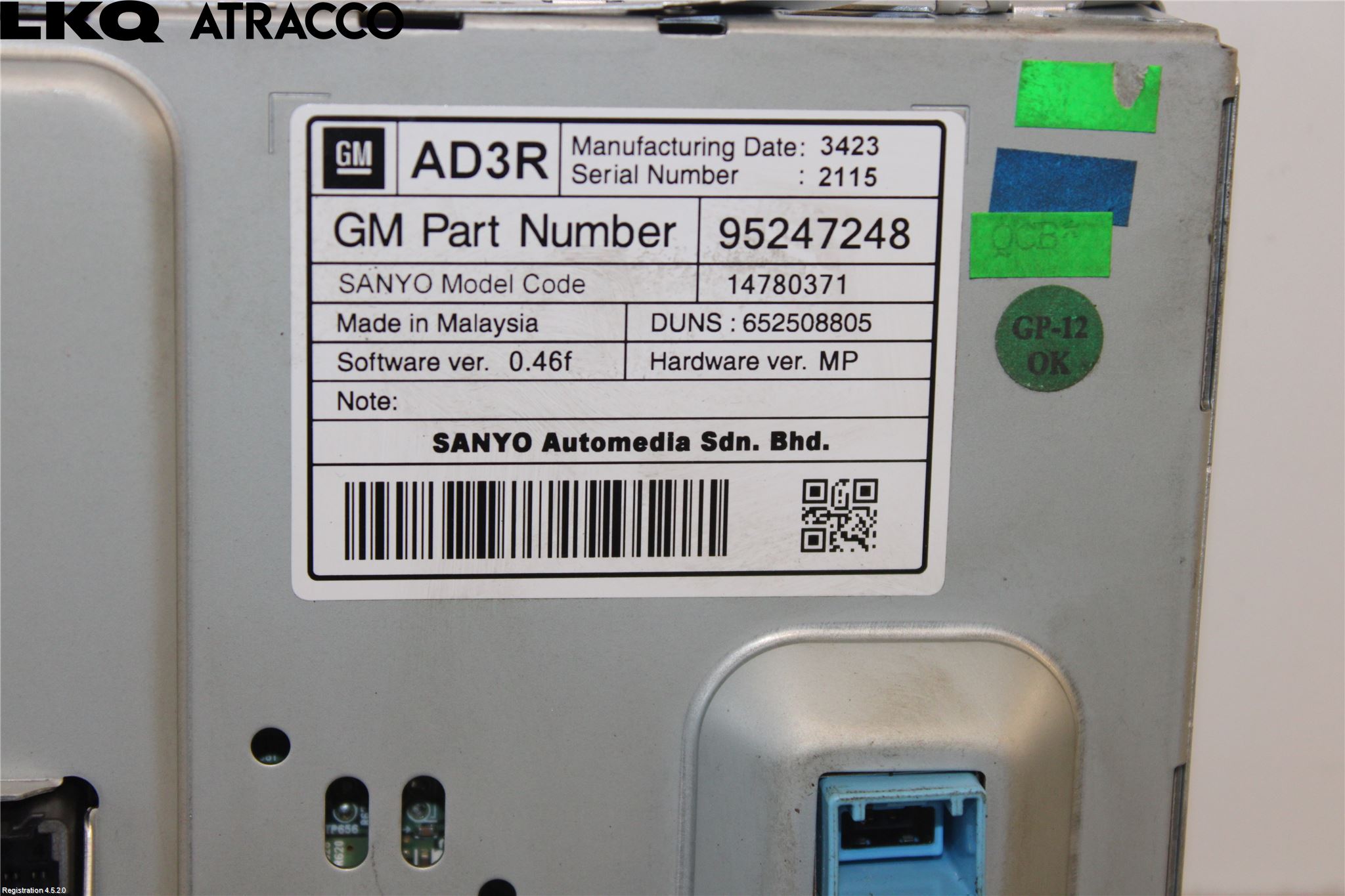 Opel ZAFIRA C 12-19 Multifunktionsdisplay