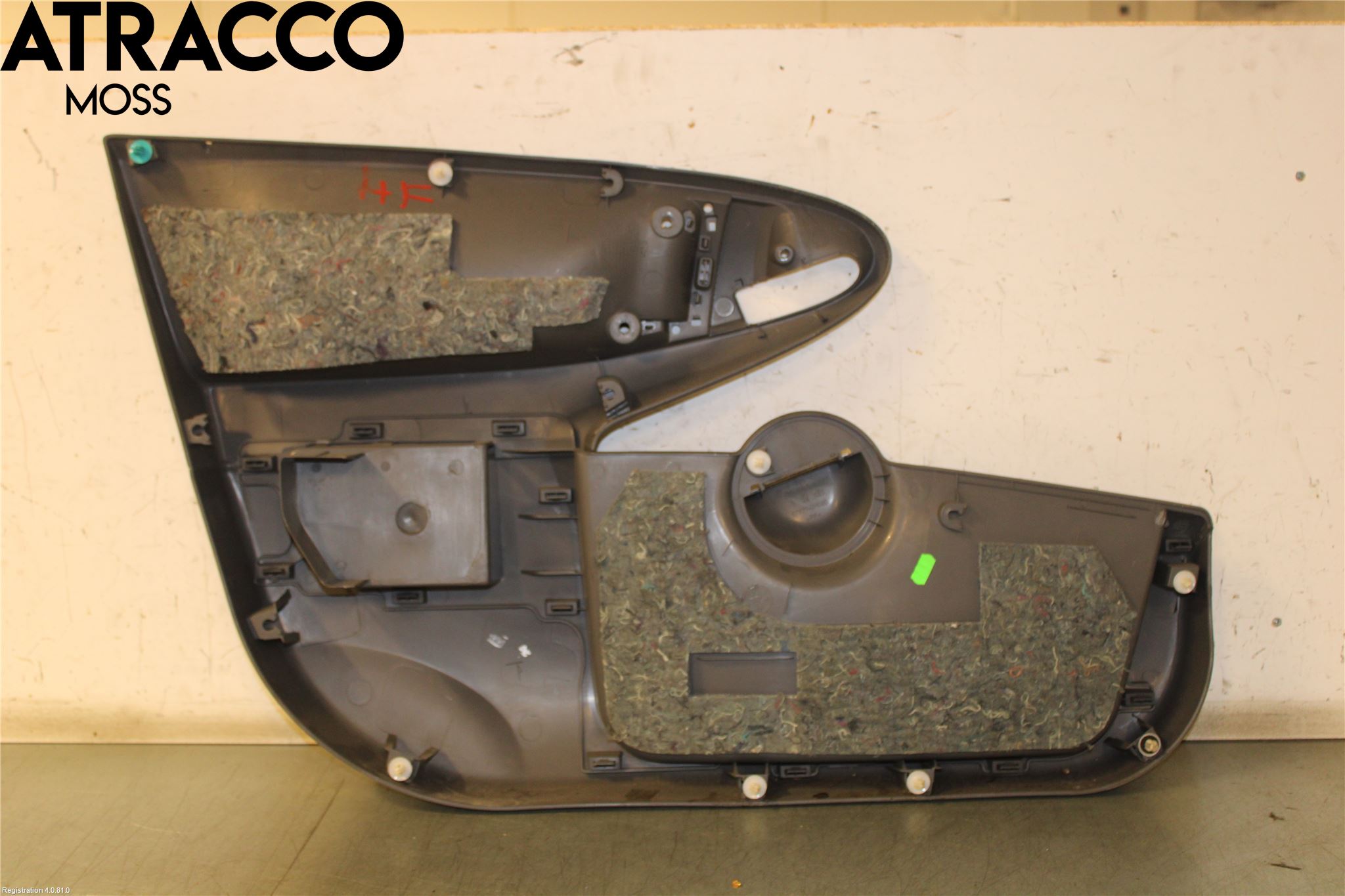 Toyota AYGO 06-14 Dørtrekk Innlegg Høyre