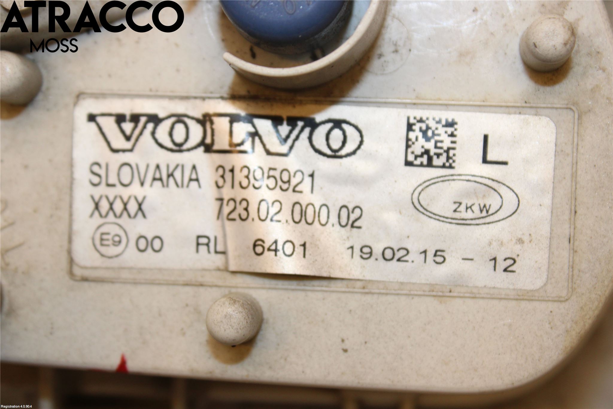 Volvo V40 12-19 Frontlykt-Kurve-Tåkelys