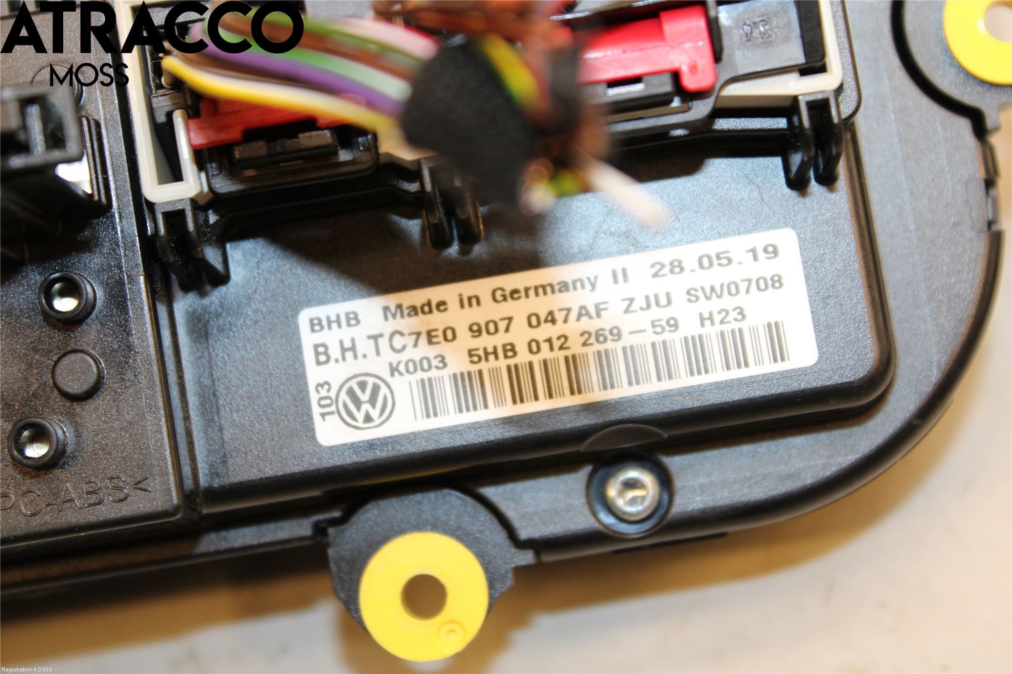 Volkswagen VW TRANSP/CARAVELLE (T6) 16-22 Varme Ac Betjening-Display