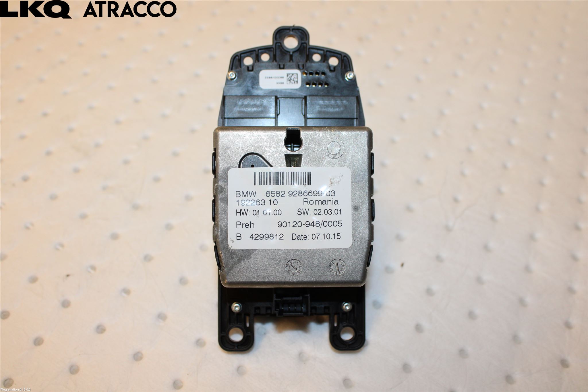 BMW i3 I01 13-22 Bryter Multifunksjon
