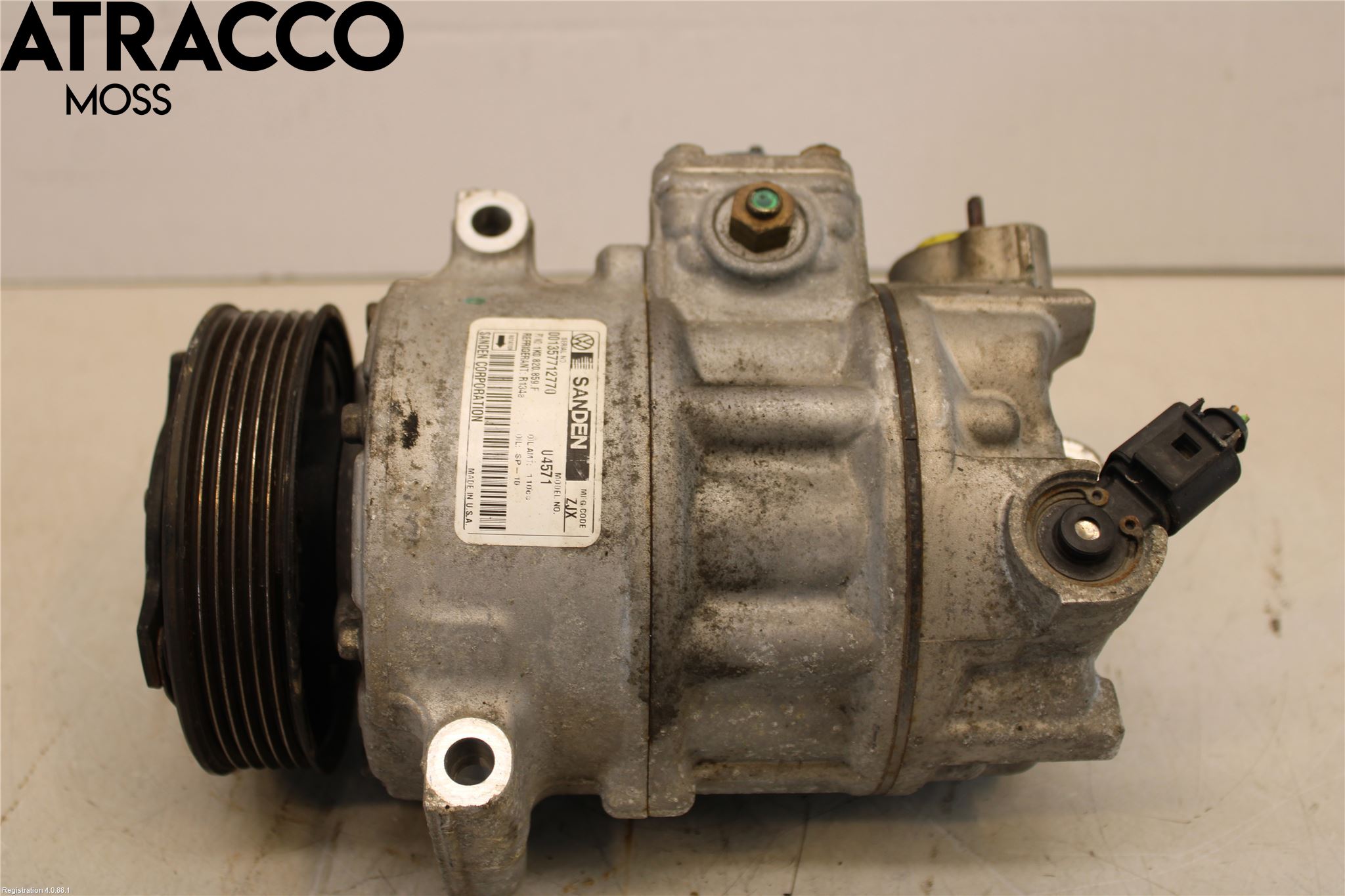 Volkswagen VW GOLF V 04-09 Varme Ac Kompressor