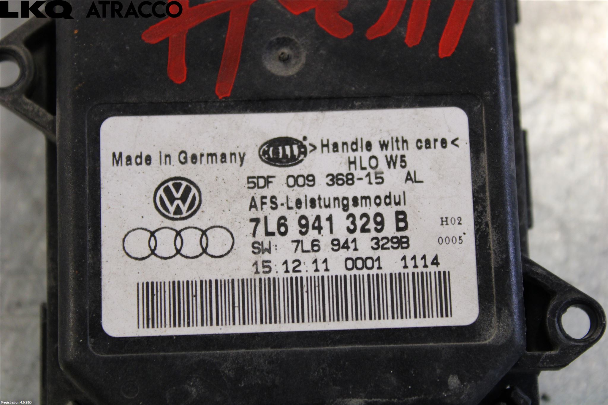 Volkswagen VW GOLF VI 09-13 Styreenhet Xenon